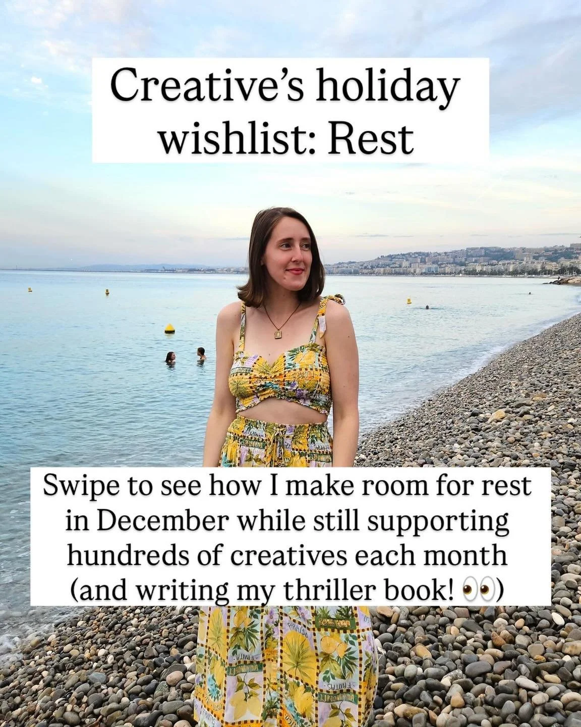 Rest is one of my non-negotiables during the holiday season. I recommend making it a non-negotiable for you too!

I&rsquo;m SO curious&hellip; How do you plan your rest this month? Let me know in the comments!