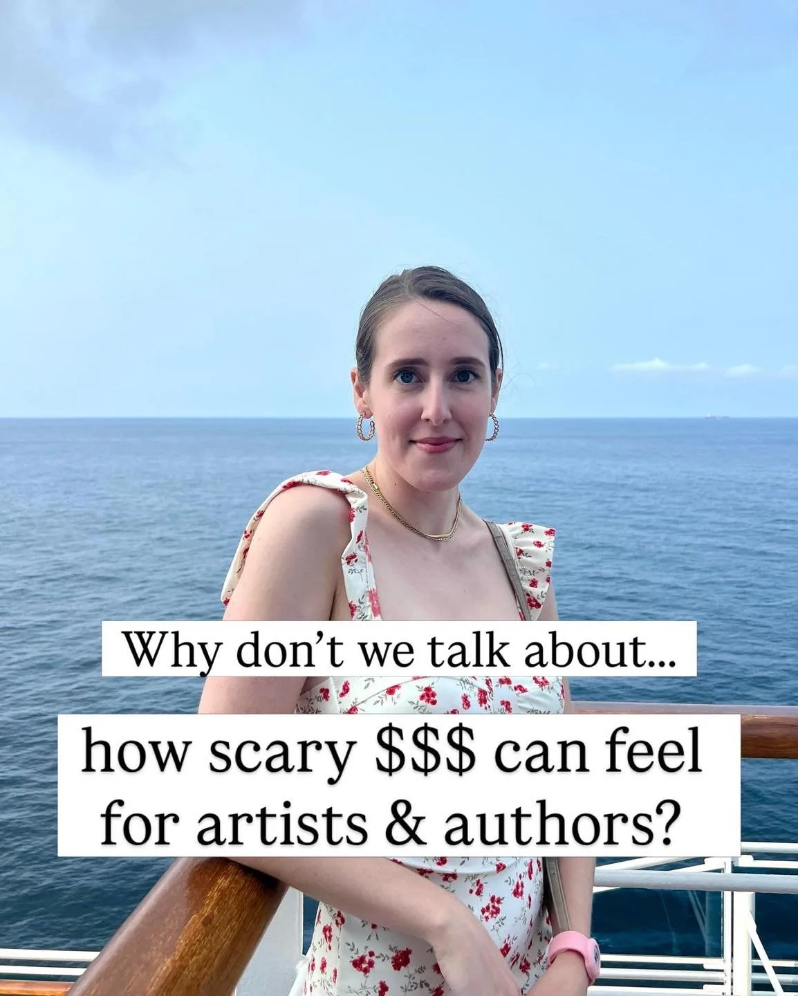 Are you comfortable talking about money as a creative? 🥺 

This is a conversation I don&rsquo;t think we have often enough. 

Many creatives carry discomfort around money. Art has long been framed as something that should exist purely for passion, e
