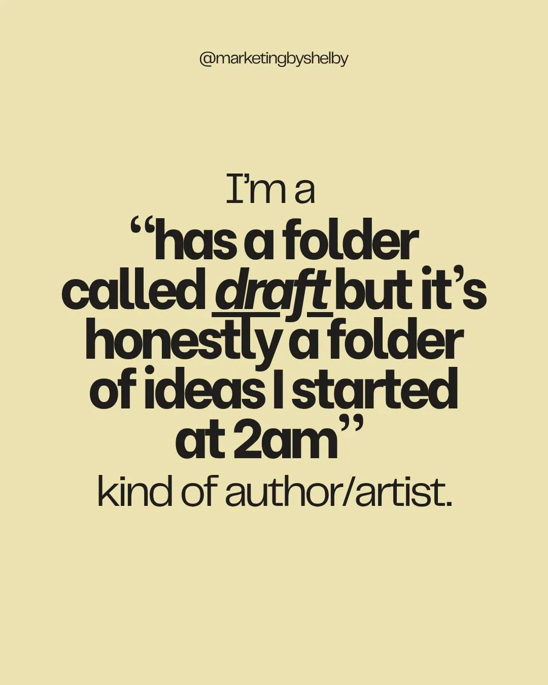 If you saw yourself in these slides, you&rsquo;re in good company here 💛

Which slide felt the most like you?