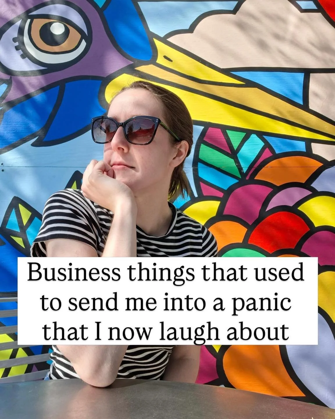 Here&rsquo;s a little behind-the-scenes today, because we don&rsquo;t talk about the mini panic attacks and spirals that come with business enough 👉

Tell me your most dramatic business moment in the comments so I feel less alone 😂