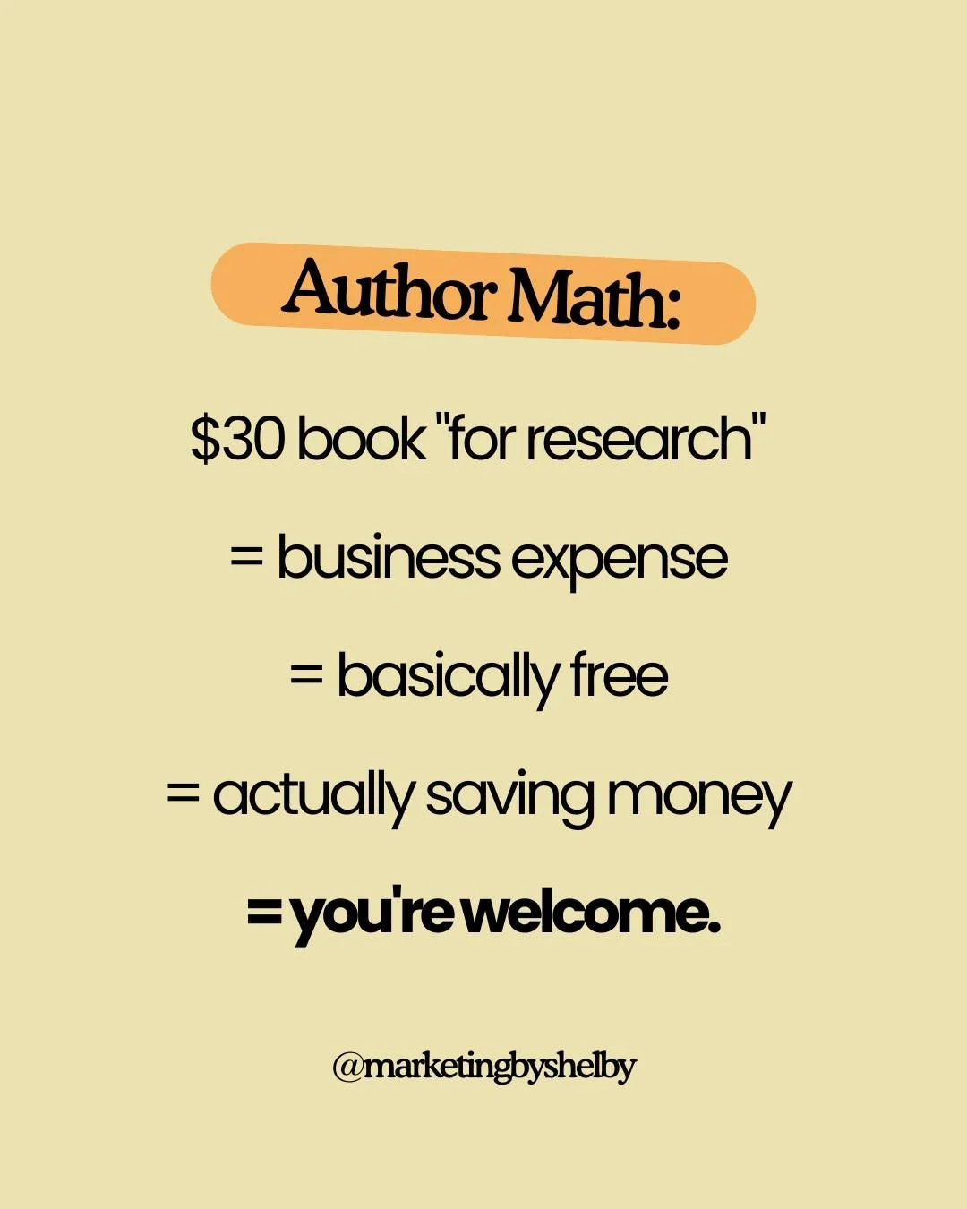 I will not be taking questions on my financial decisions at this time 🤪 

Swipe to see the math we tell ourselves and drop yours in the comments!👇