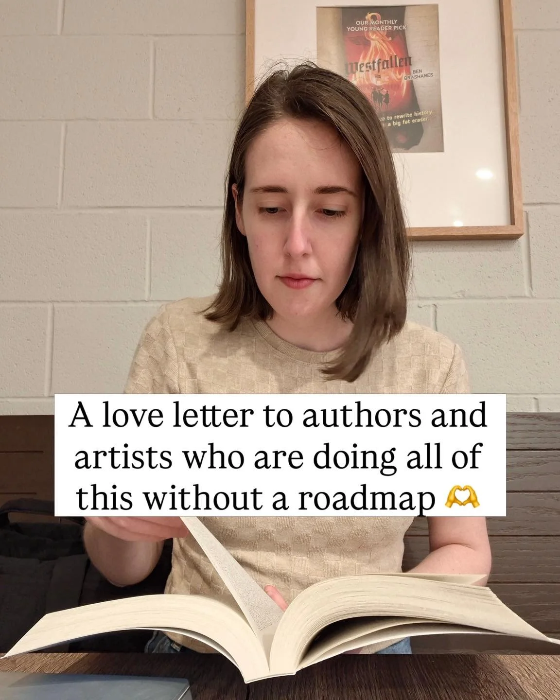 I do not share this to impress anyone - I share it because I think it is important for every author and artist who is just starting out to know that the doubt, the fear, and the uncertainty you are feeling right now are not signs that you are doing i