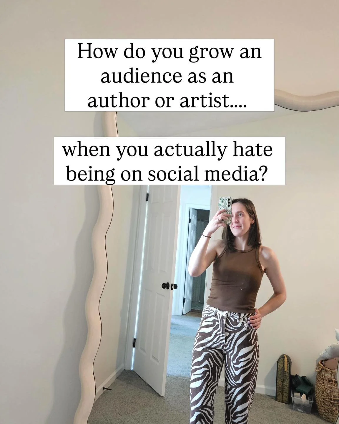 I'm an introverted creative who, like many of you, hated showing up online. And if you've been around here for a while, you might already know that I started publishing my work completely anonymously because the thought of being discovered terrified 