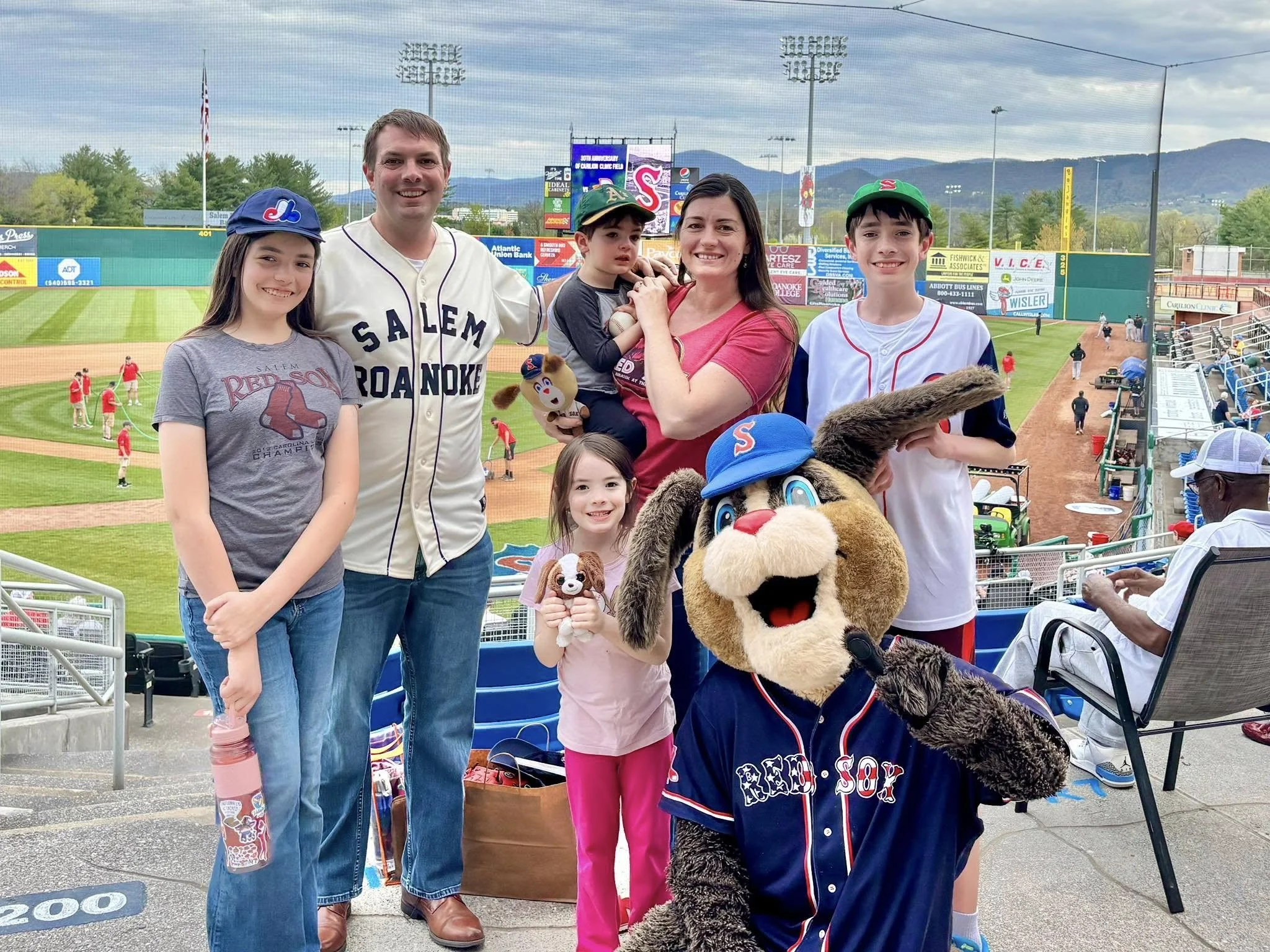 Suetterleins at Salem Opening Day