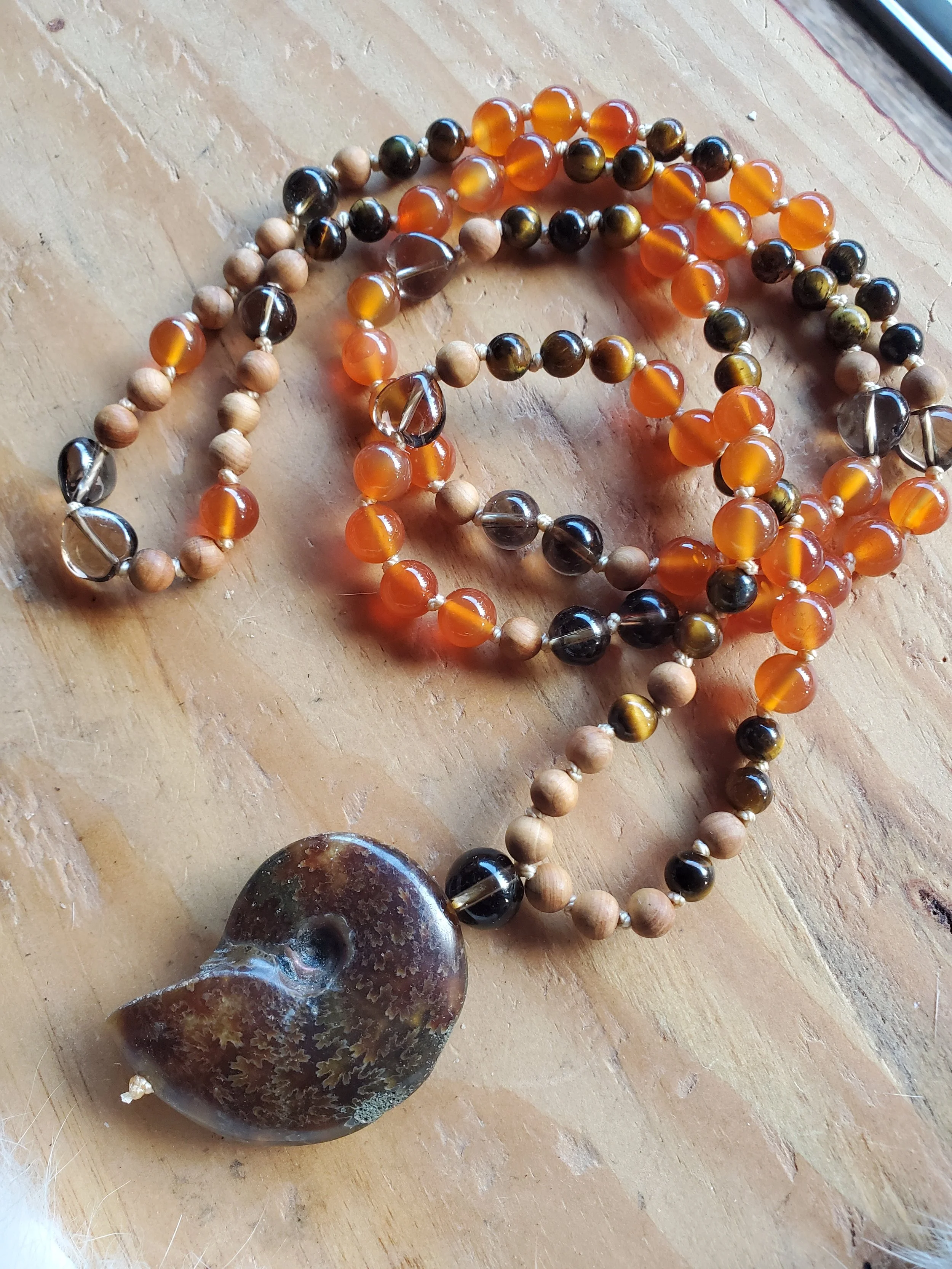 Couageous Creative Expression Mala Necklace