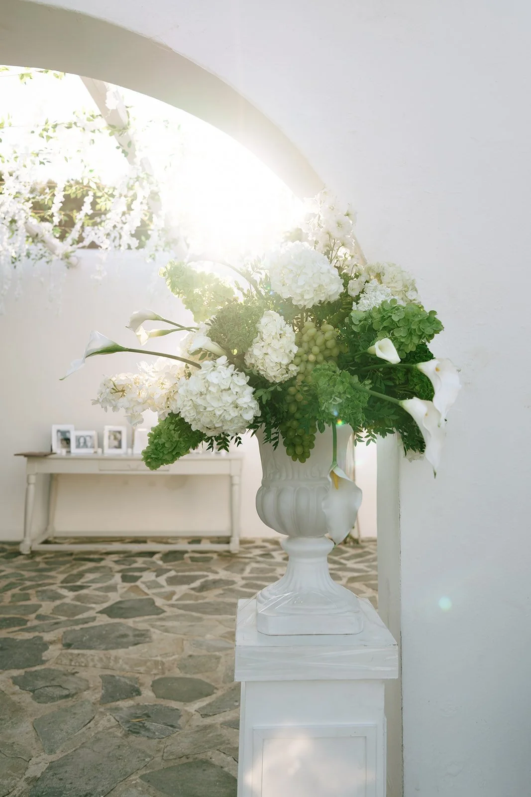 island art and taste wedding decoration
