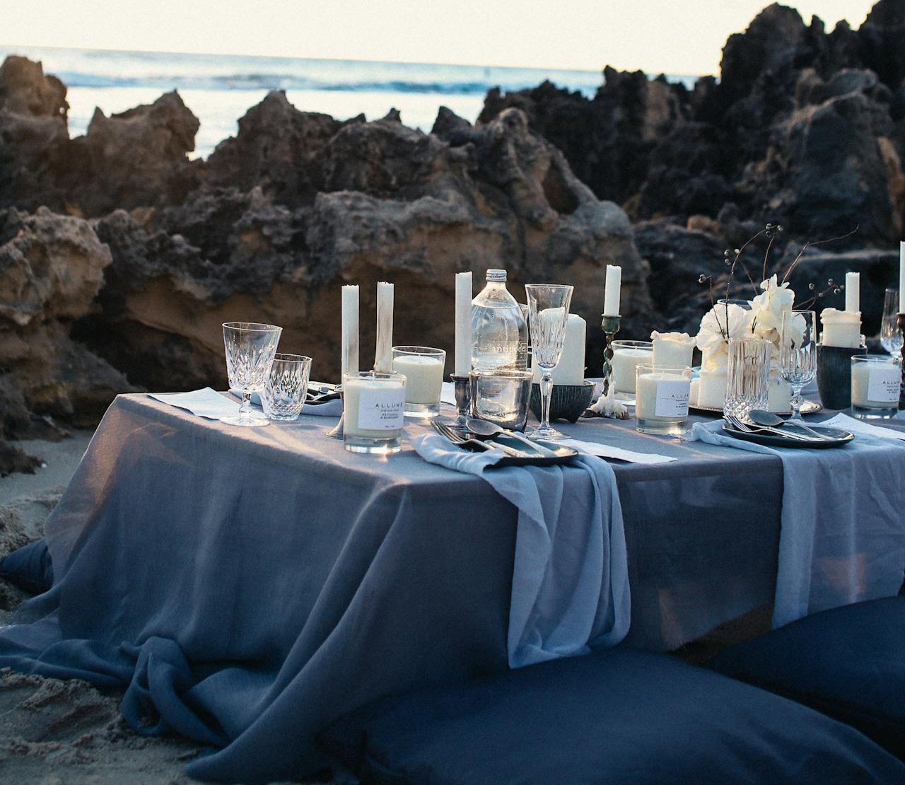 Wedding Reception by the Sea