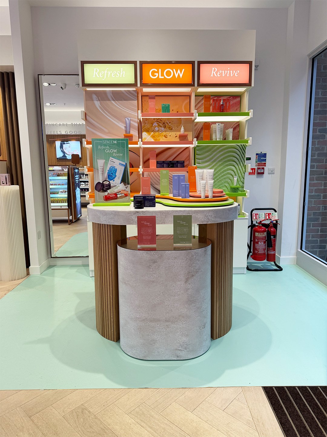 Space NK 'Refresh, Glow, Revive' Brand Space
