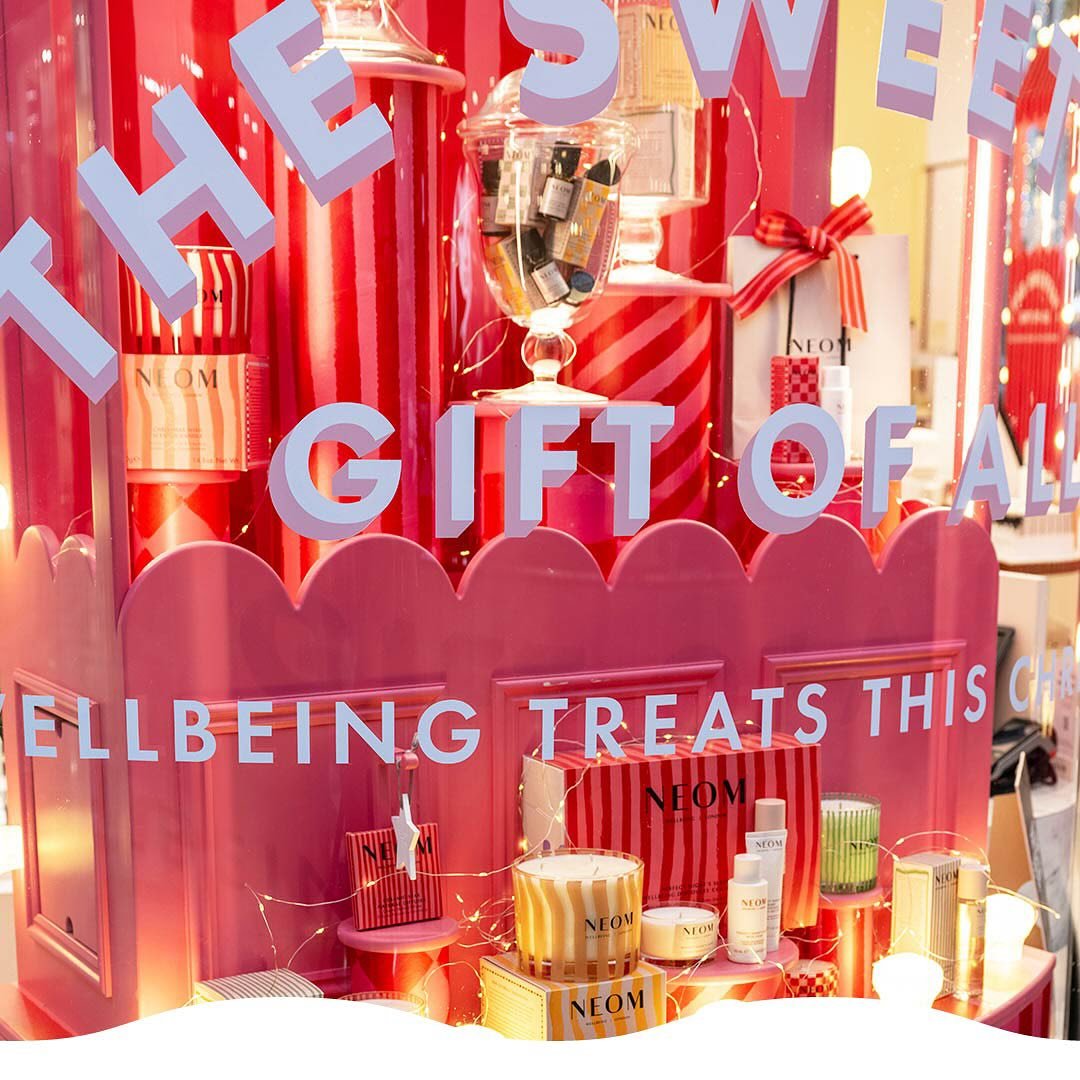 🍬 The Sweetest Gift Of All 🍬 

This years Christmas Scheme we designed and created for @neomwellbeing took inspiration from Victorian Sweet Shops using jars to showcase the product. 

We produced window displays for 7 stores including the new store