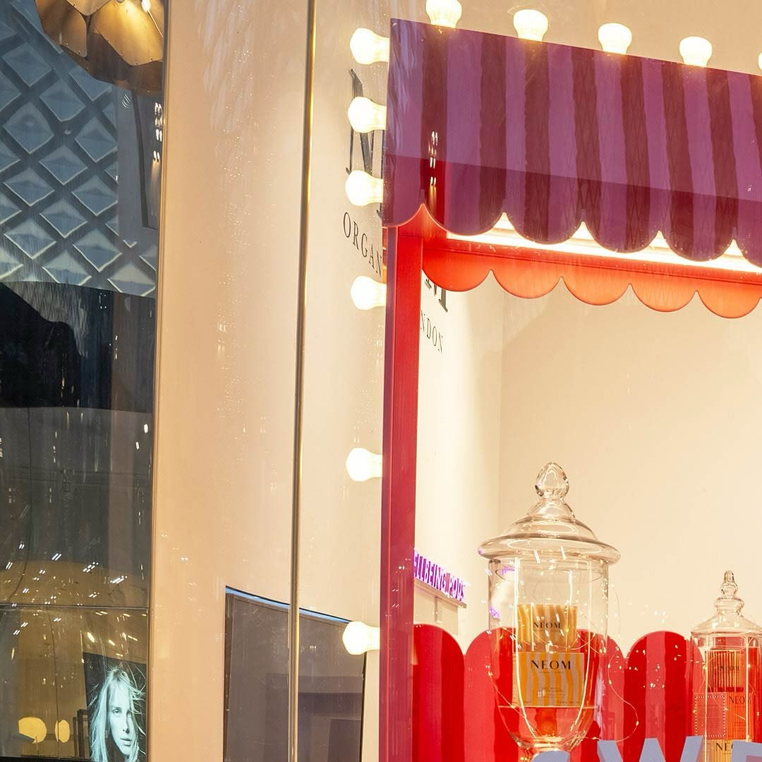🍬 The Sweetest Gift Of All 🍬 

This years Christmas Scheme we designed and created for @neomwellbeing took inspiration from Victorian Sweet Shops using jars to showcase the product. 

We produced window displays for 7 stores including the new store