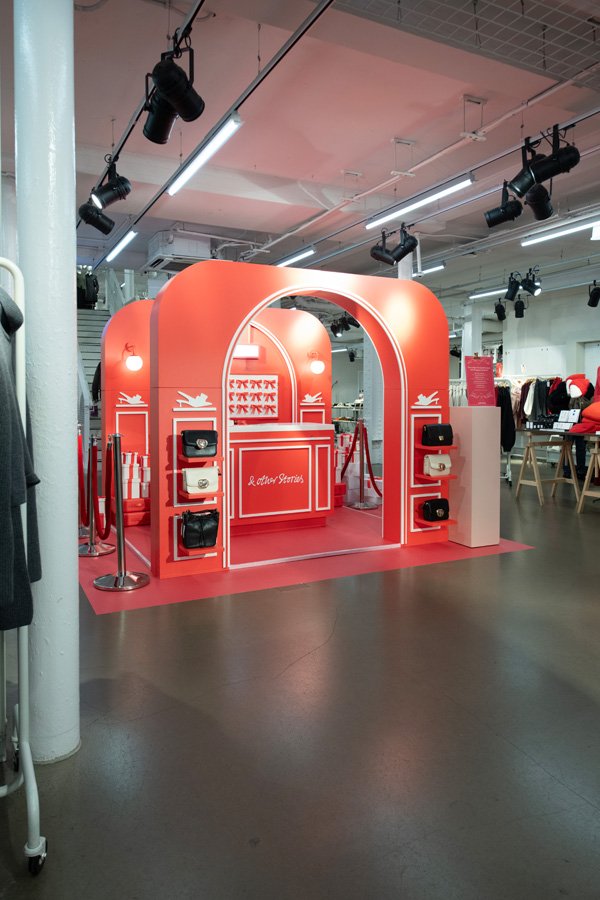 & Other Stories ‘The Grand Gestures Gift Wrapping Service’ Instore Pop-Up produced by Because Creative