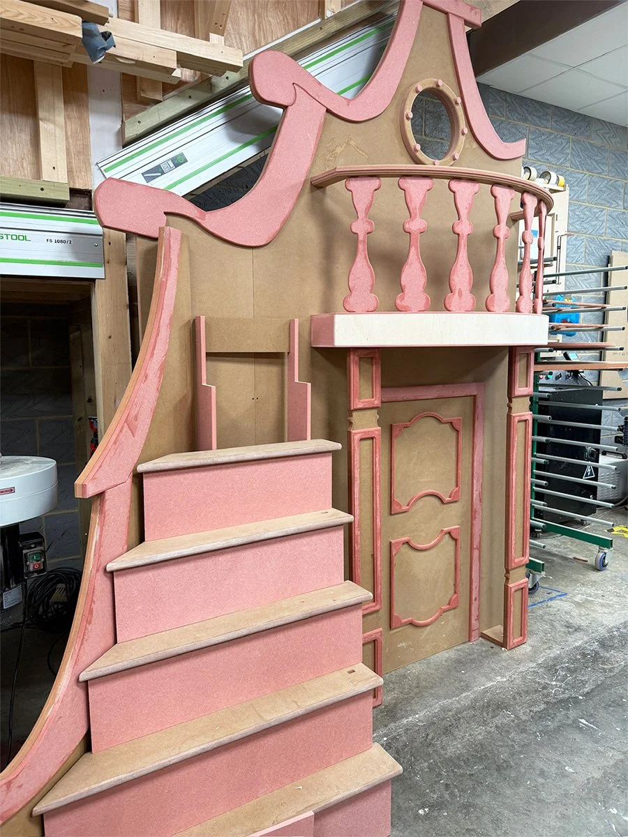 Neverland at Leeds Castle Jolly Roger Ship Build