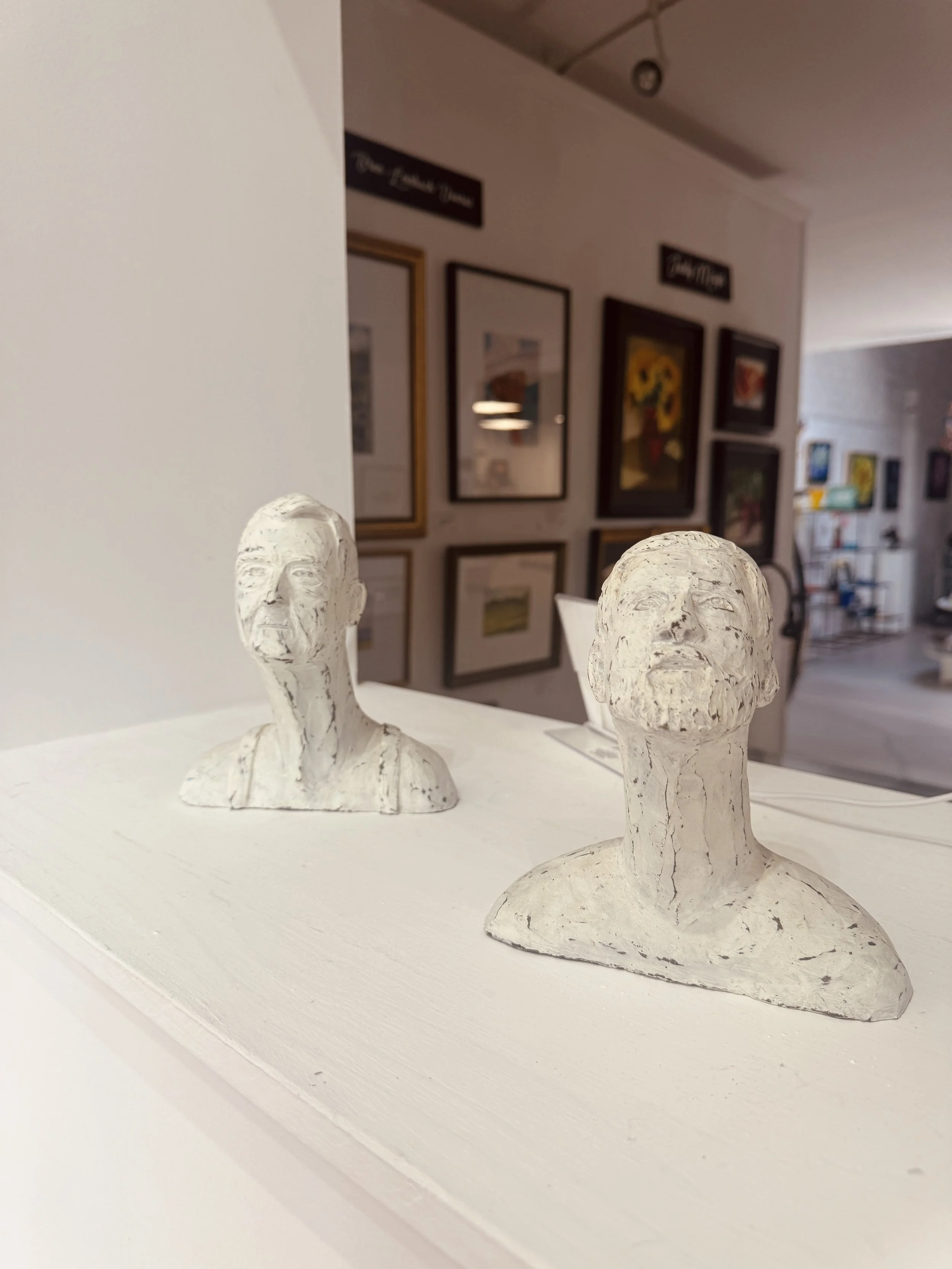 August solo show: Reclaimed; Carved & Cast