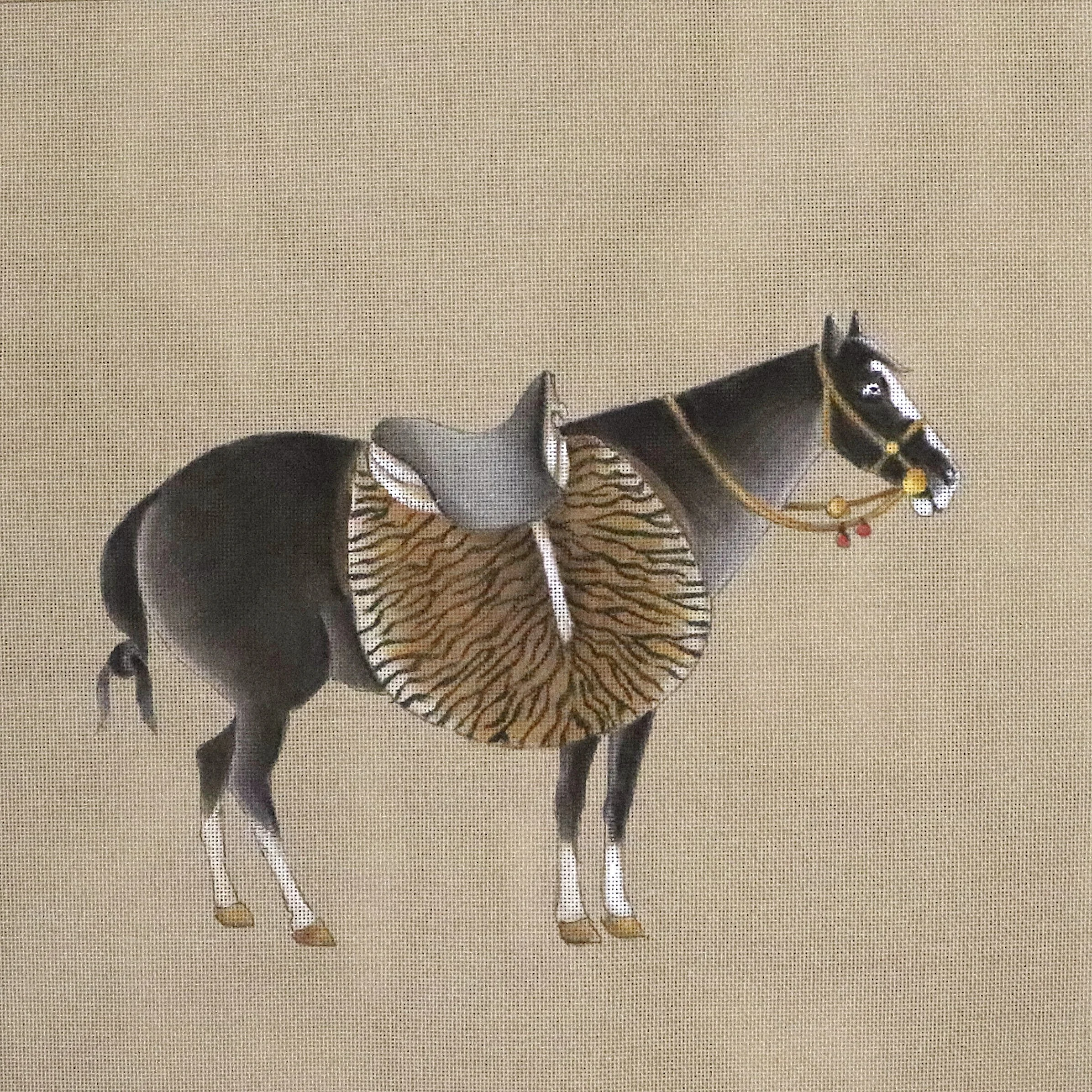 Altai Falconer- Horse (40x40cm)