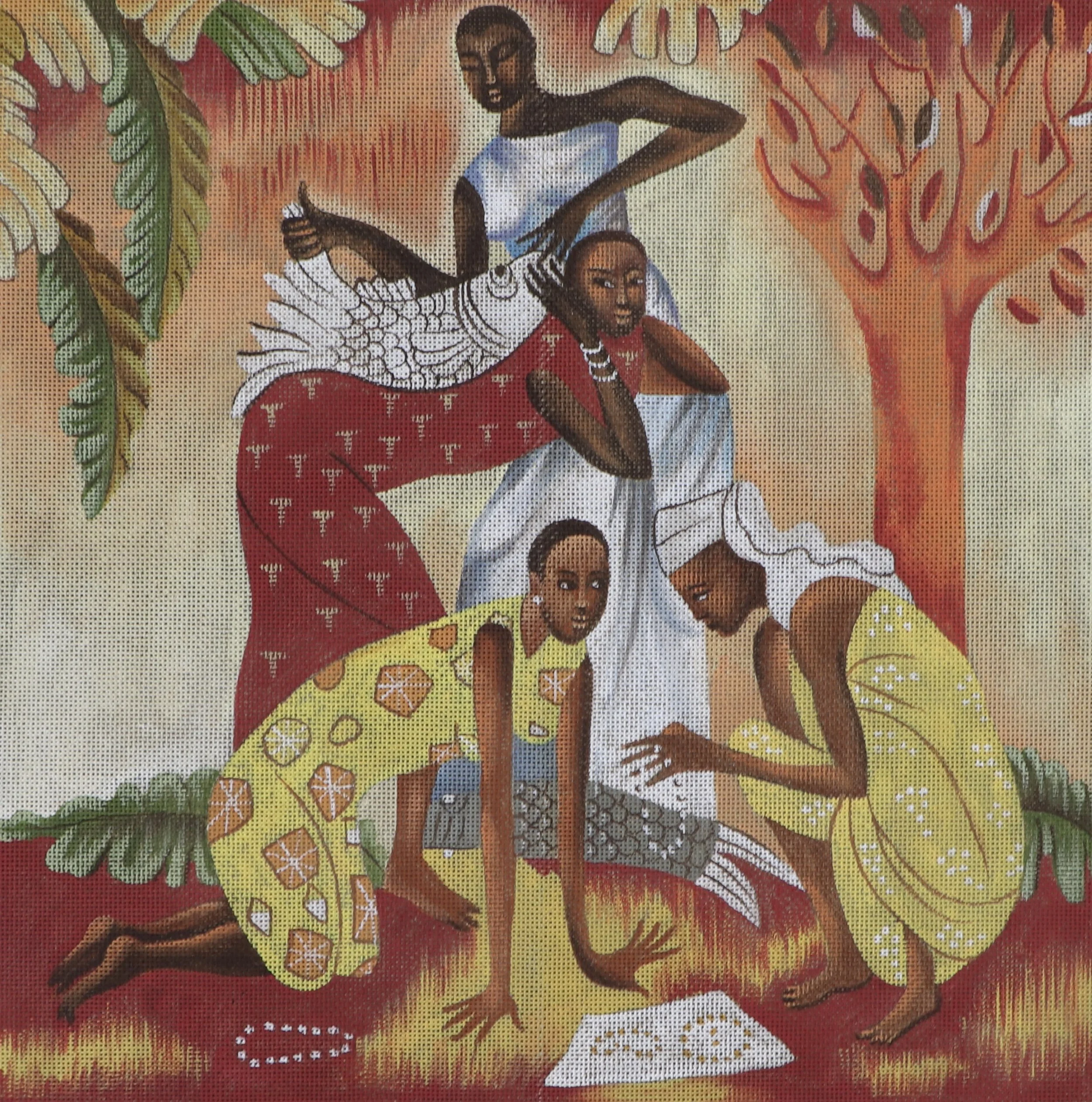 African Beauties (40x40cm)