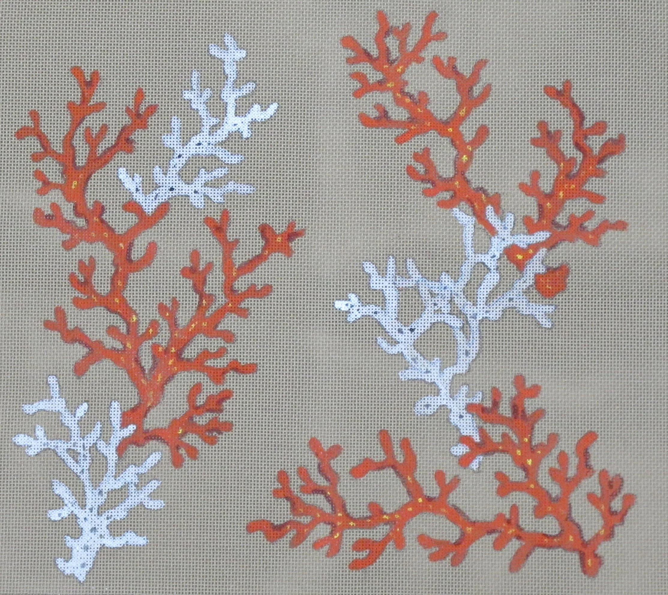 Three Corals (40x40cm)