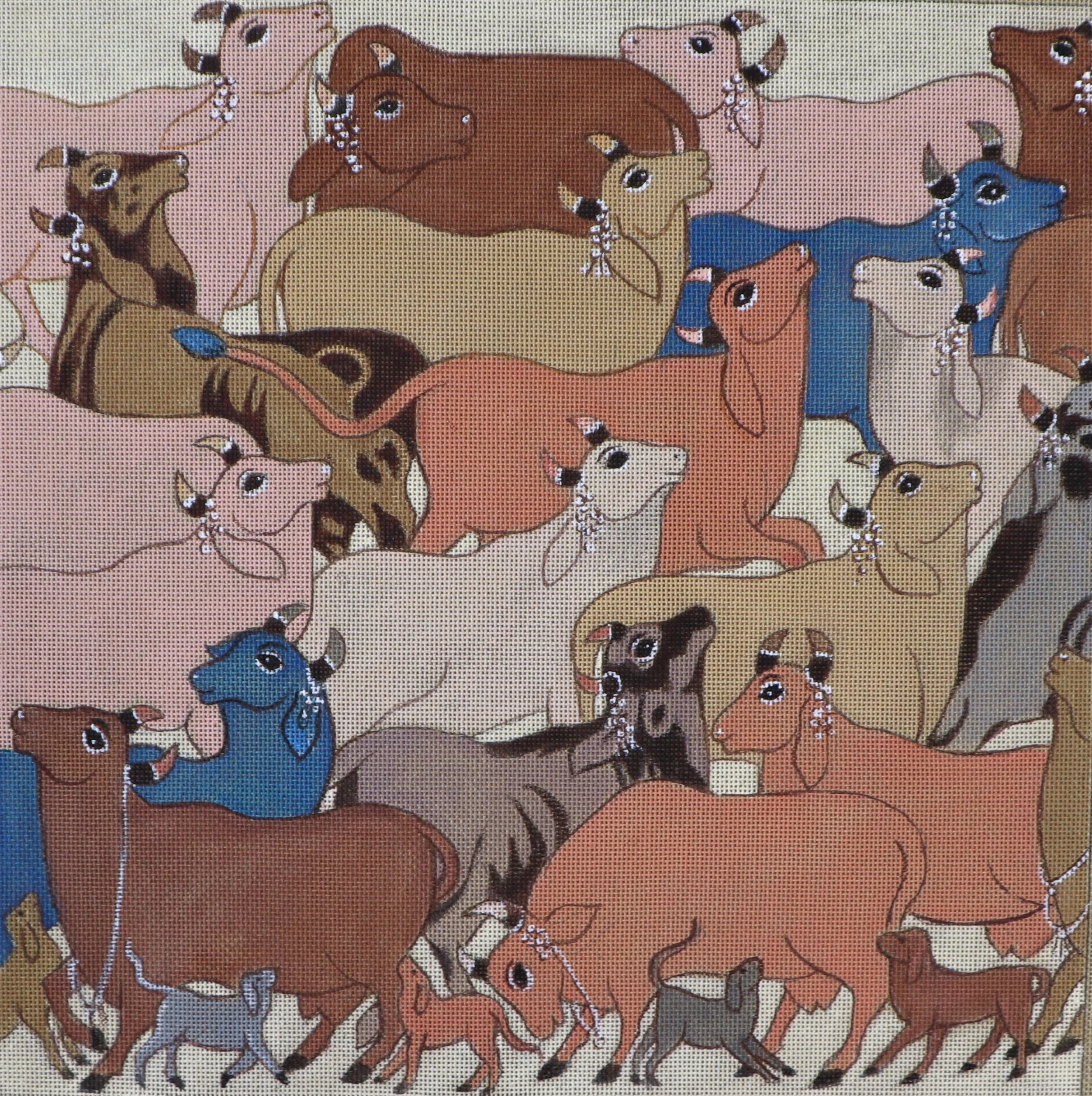 Vaches Sacres (40x40cm)