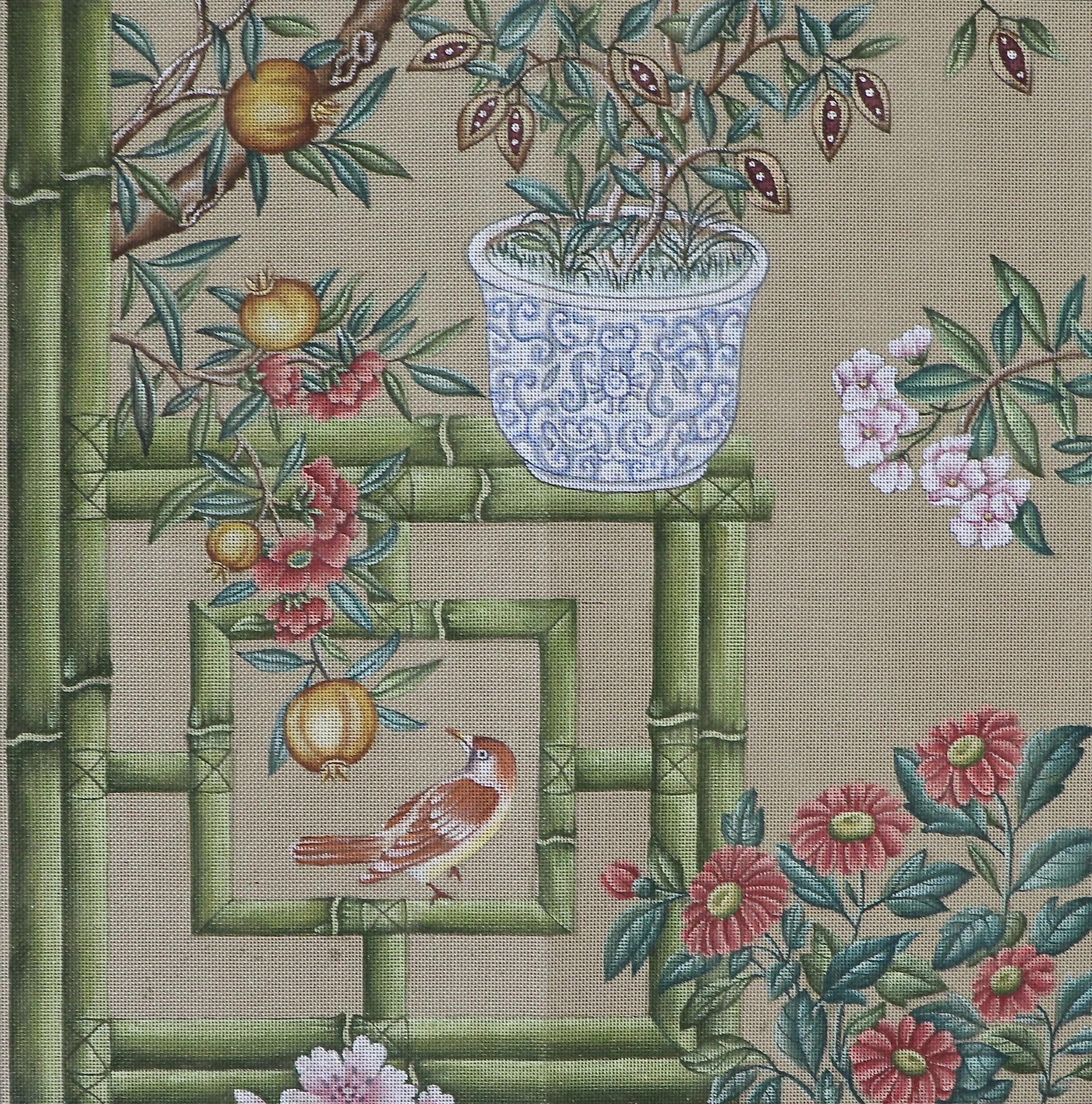 Ming Bird (45x45cm)