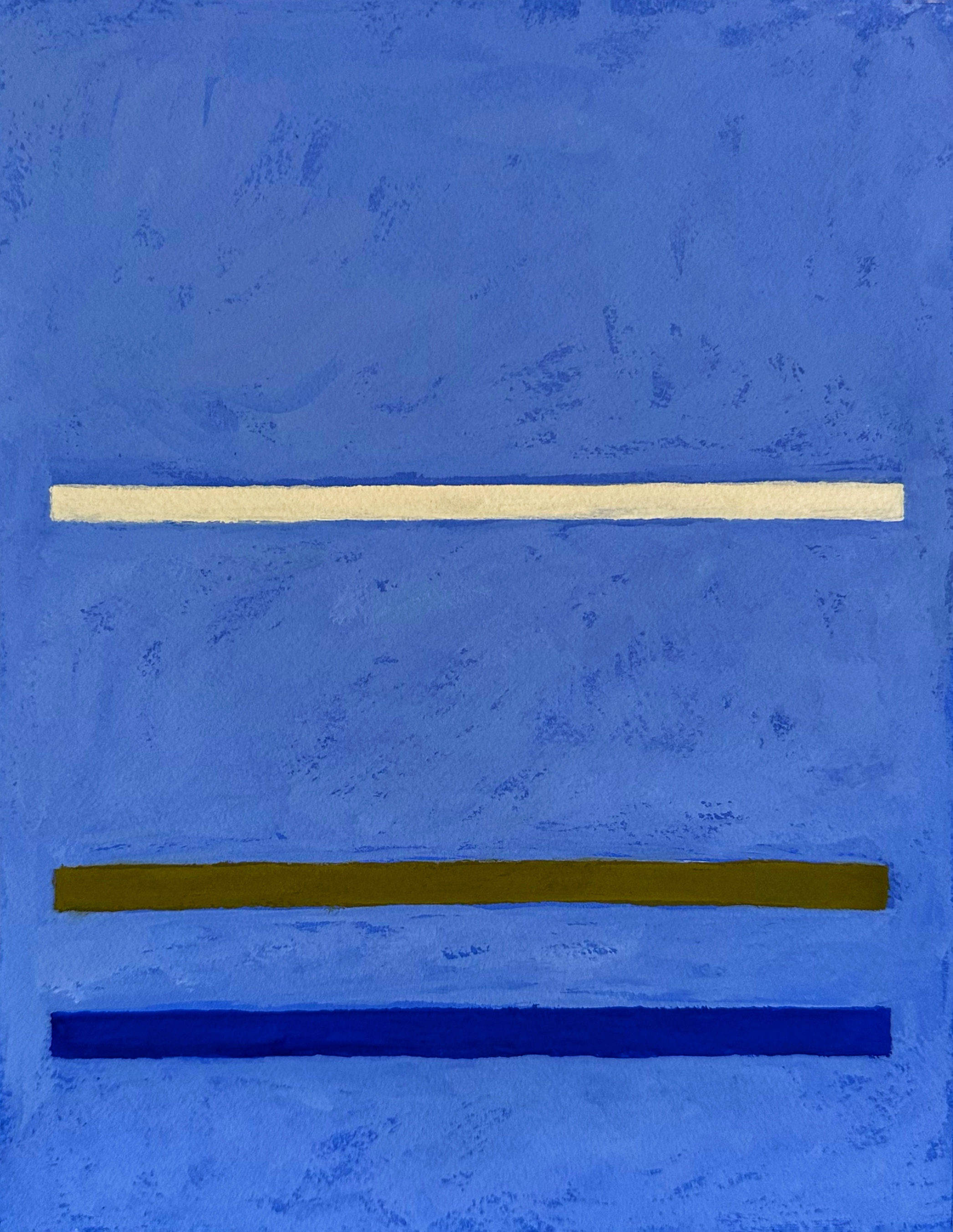 Untitled/gouache, watercolor on arches paper/10"x8"/June 2025