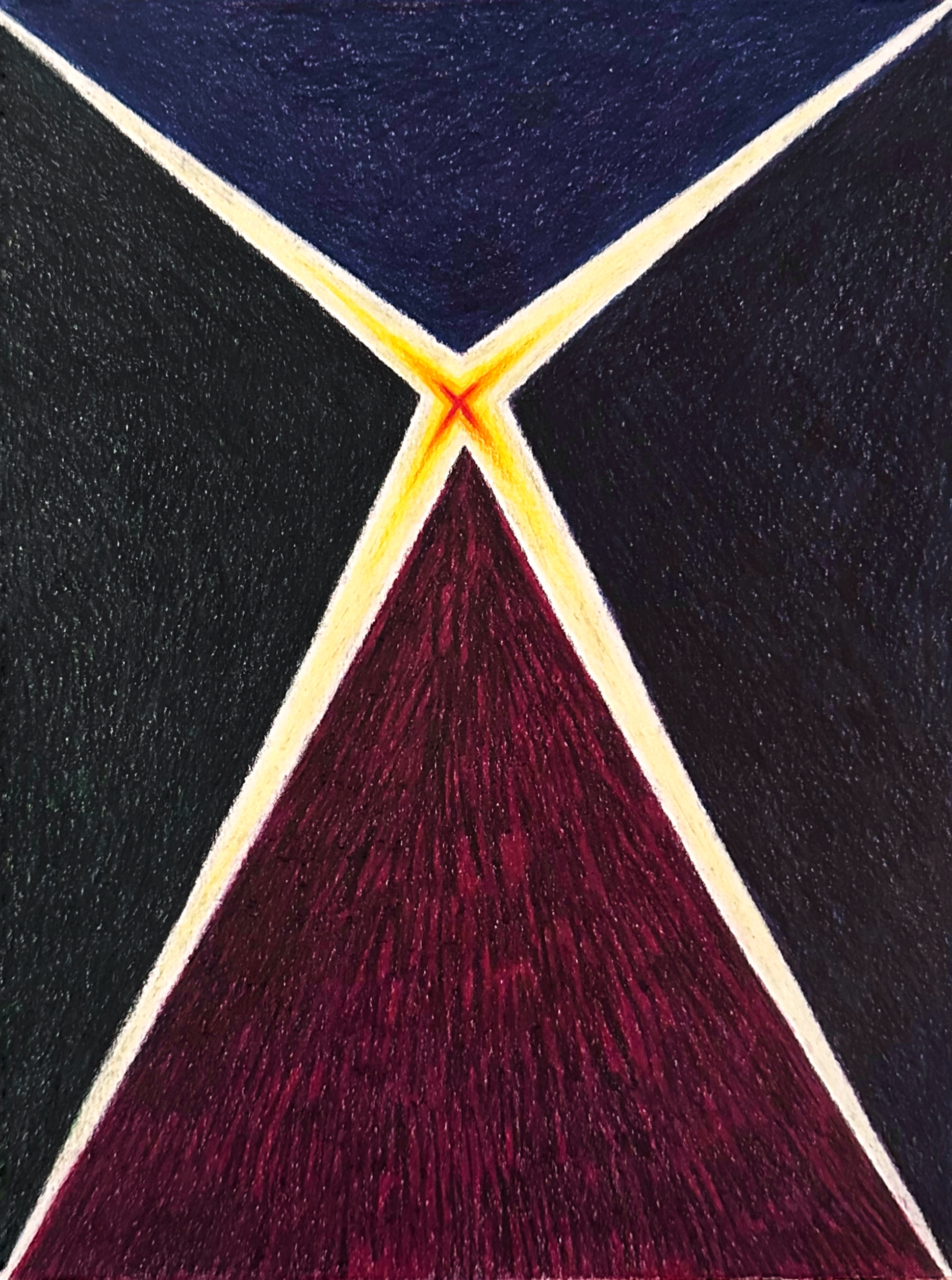 X abstract colored pencil drawing.png