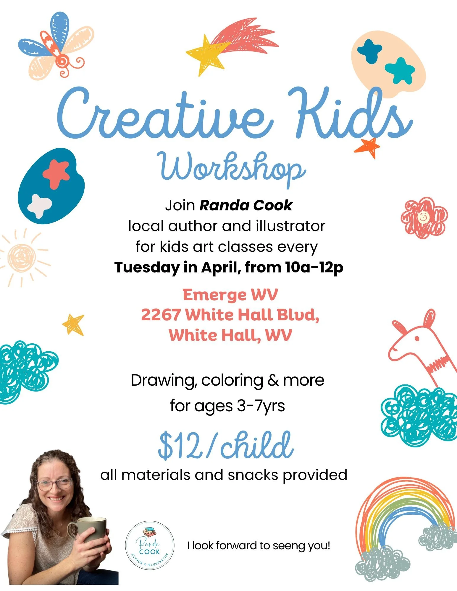 Creative Kids Workshop- Single Class
