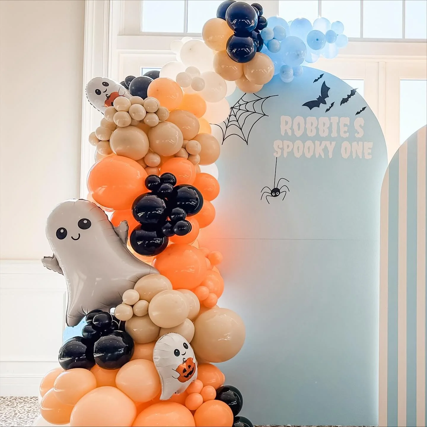 Just because Halloween&rsquo;s over doesn&rsquo;t mean the cuteness stops 😍💙

#spookyone #firstbirthday #boymom #njmom #njballoons #balloonsnj #partydecor #backdrops #halloweenbirthday #birthdayboy #njsmallbusiness #njballoonartist #njballoonstylis