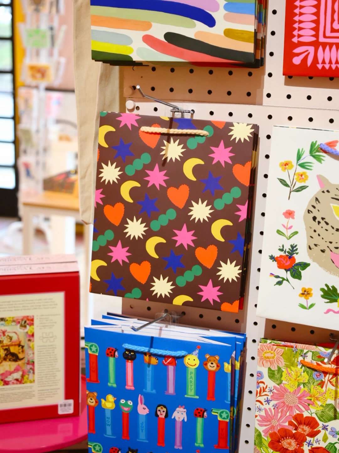 Welcome to our party section!!! Our whimsical lil corner filled to the brim w/ all your necessities! ⭐️💌🪩✨