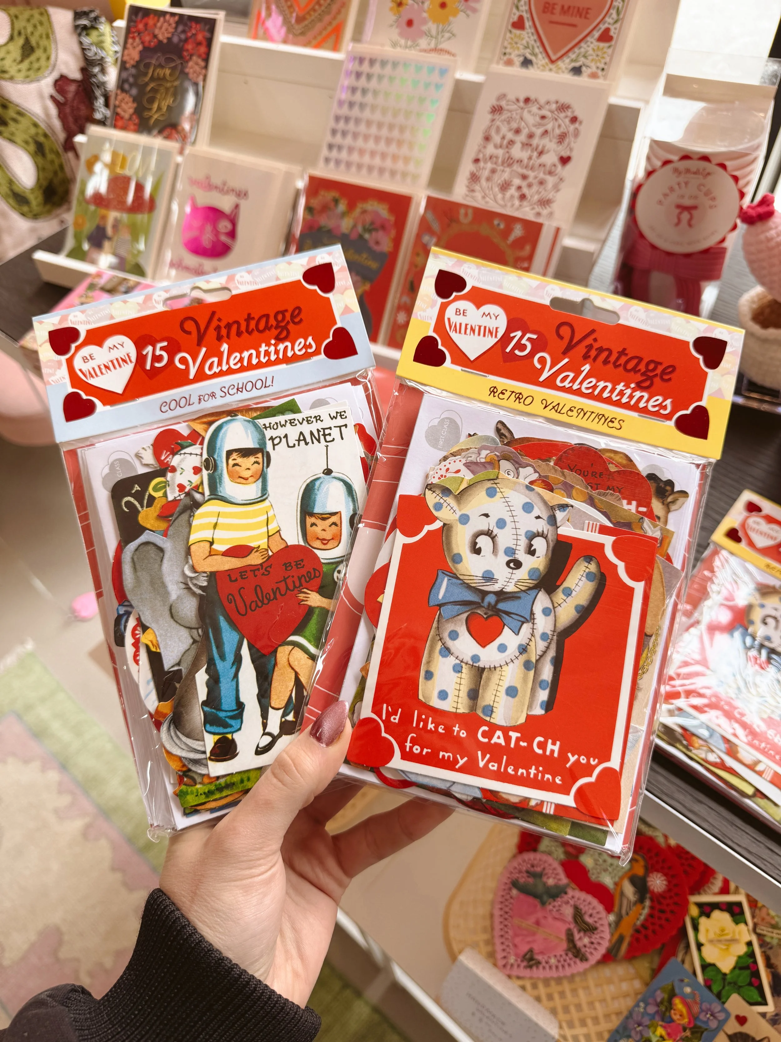 handmade valentine's day cards.JPG