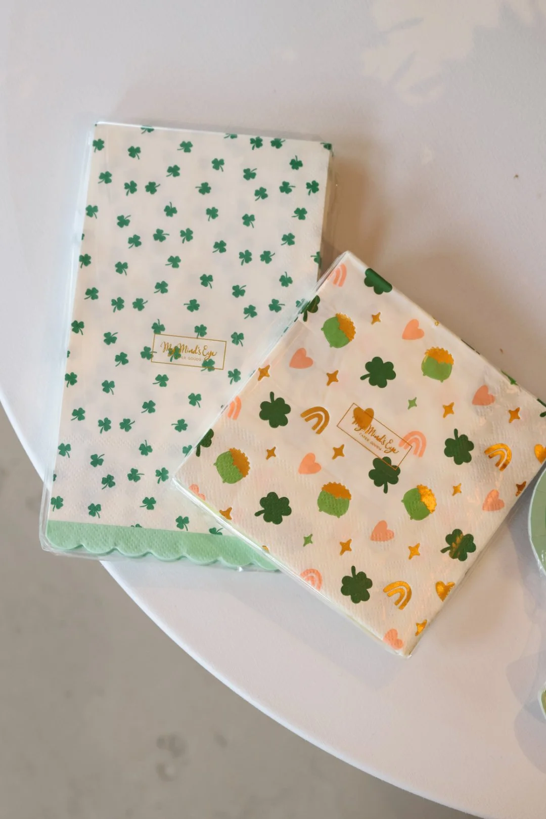 my mind's eye st. patrick's day napkins.JPG