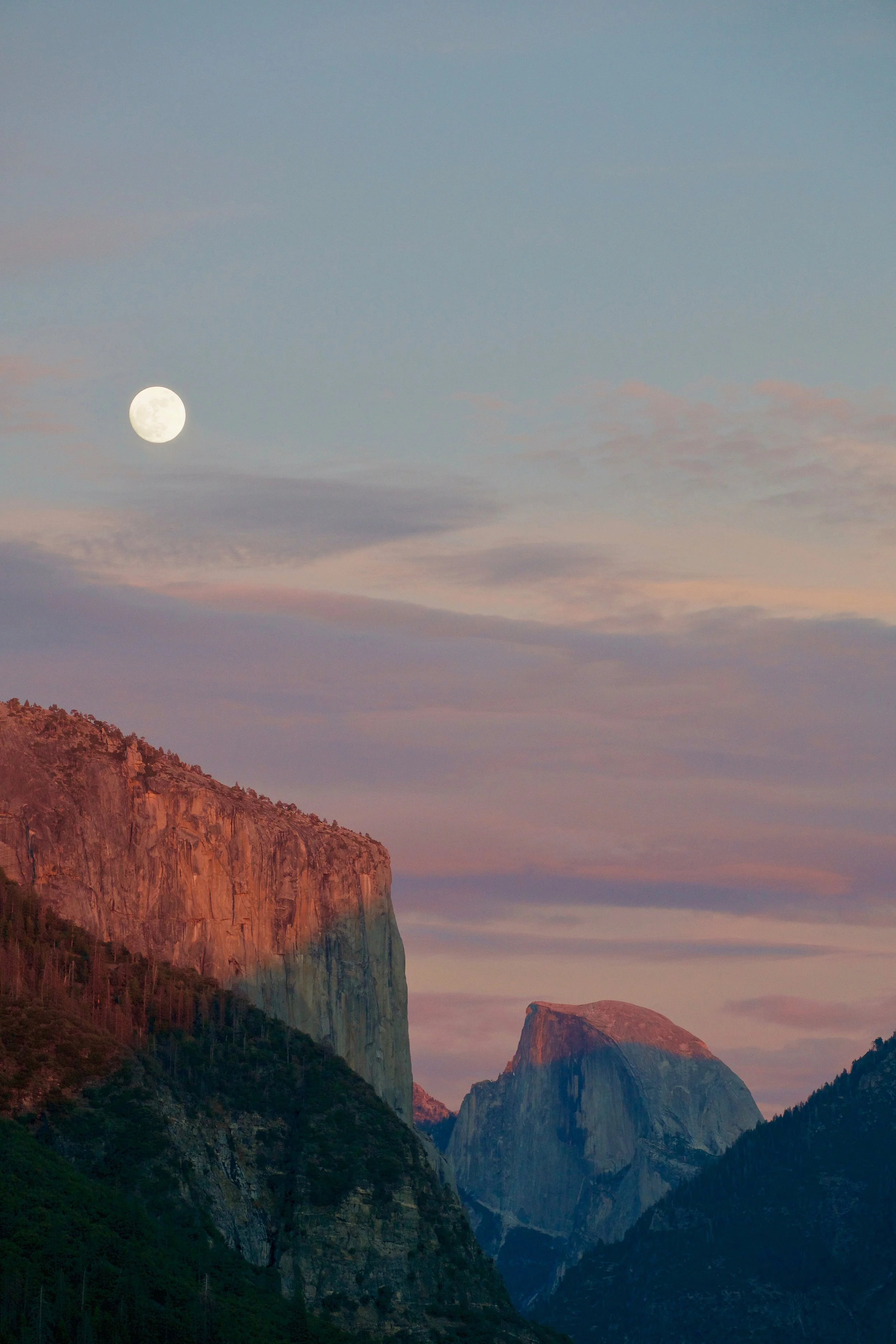 Half Dome & El Capitan