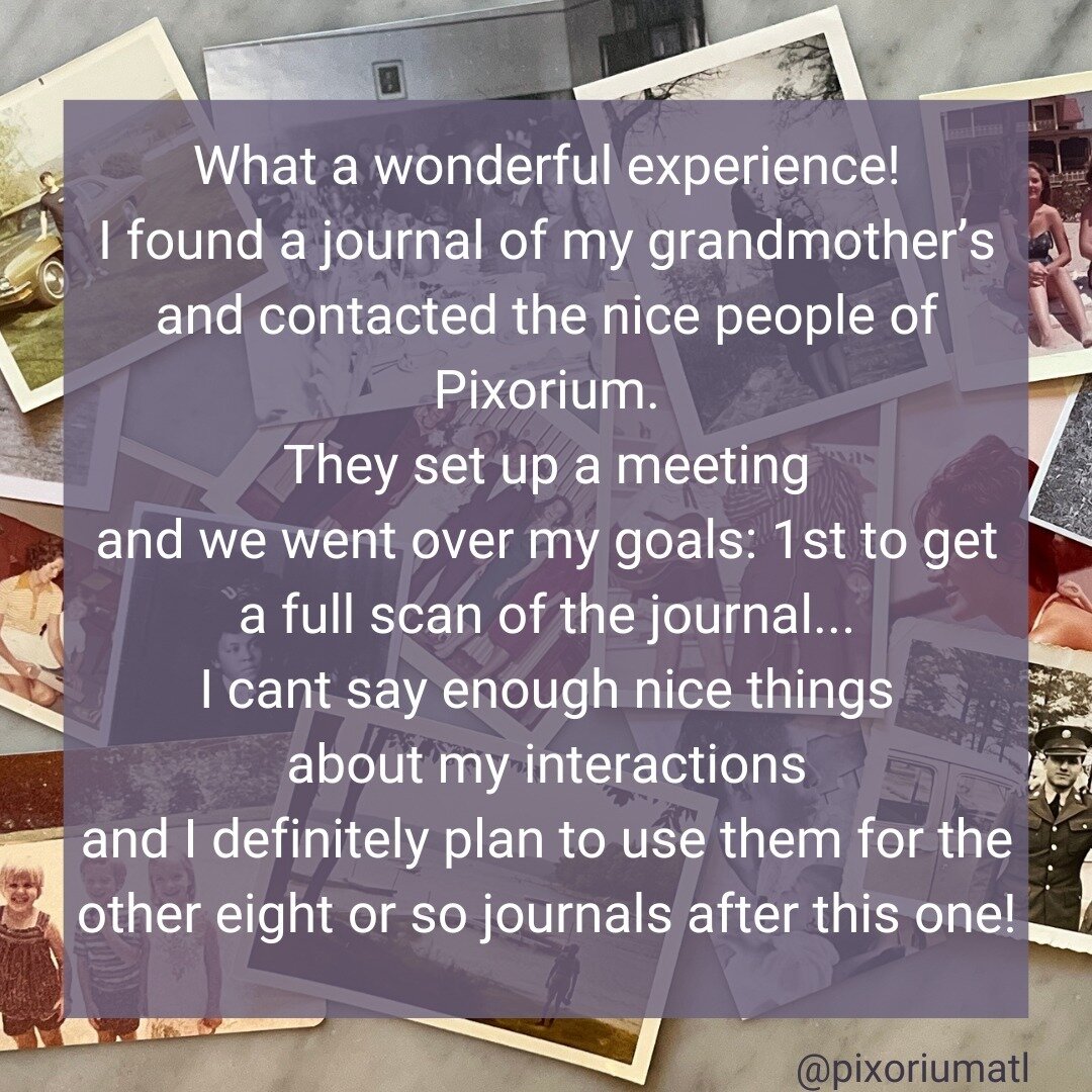 We love happy clients! So many people have treasures stored away, each with a story waiting to be told. Let us help you preserve and share those family stories!⁠
⁠
#familystories #savefamilystories #samefamilyphotos #photoscanning #familystory #pixor