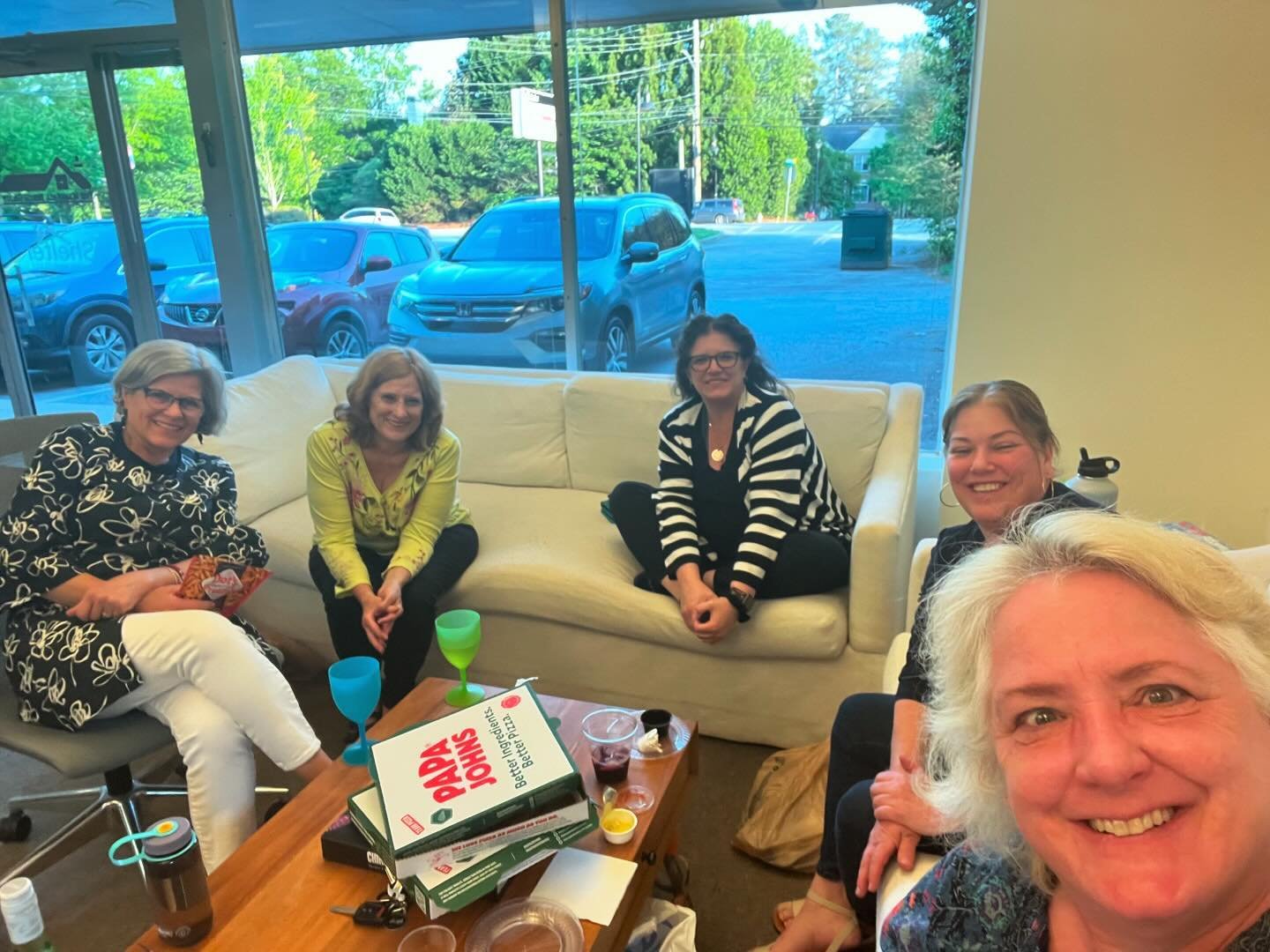 Loved gathering with fellow @napo.georgia members, Susan Levy (Susan&rsquo;s Organization Service), Cheryl Jindra (Smile in Your Space), Ann Mancuso (Ann Organize Us), and Karen Leff (Leff Organizing) to share ideas!