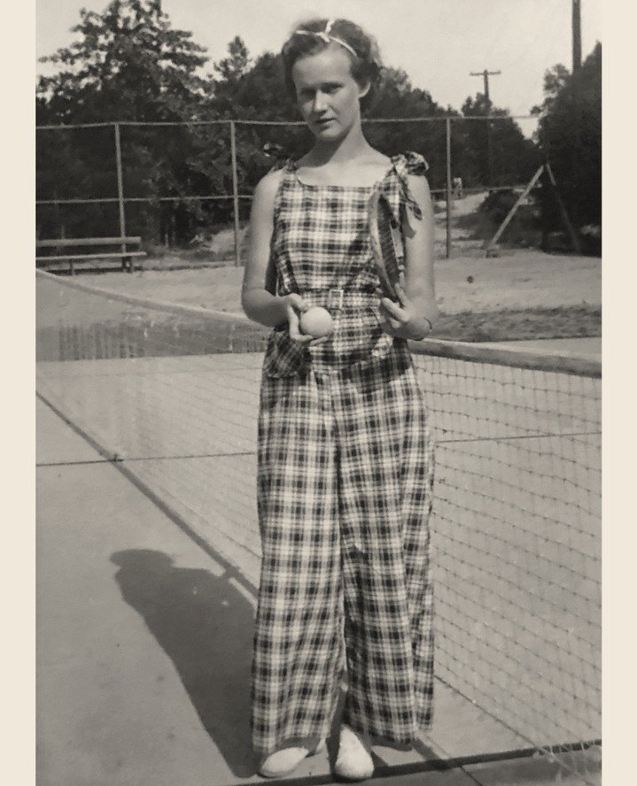 Old photographs can be fascinating. A client came across this one her grandfather took of a friend playing tennis in the early 1930's. Love her outfit! ⁠
⁠
#lifeisastory #pixorium #pixoriumatl #vintagephotos⁠
#photoorganizing #saveyourphotos #organiz
