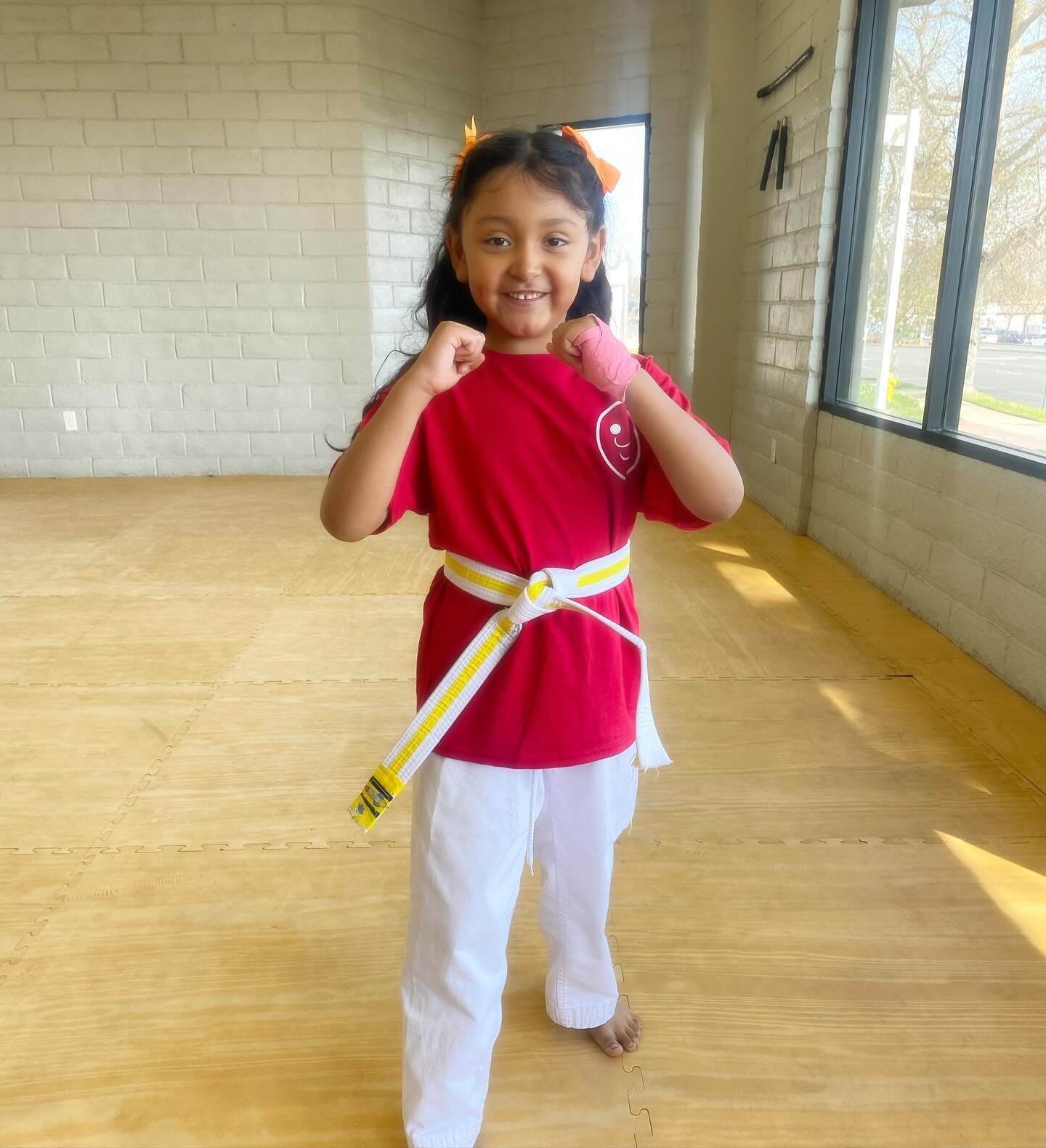 Empowering Confidence, One Kick at a Time💪🏽🥋

 Welcome to the PMAA Family Mia!😀 She&rsquo;s so happy to join class alongside her brother Jax☺️