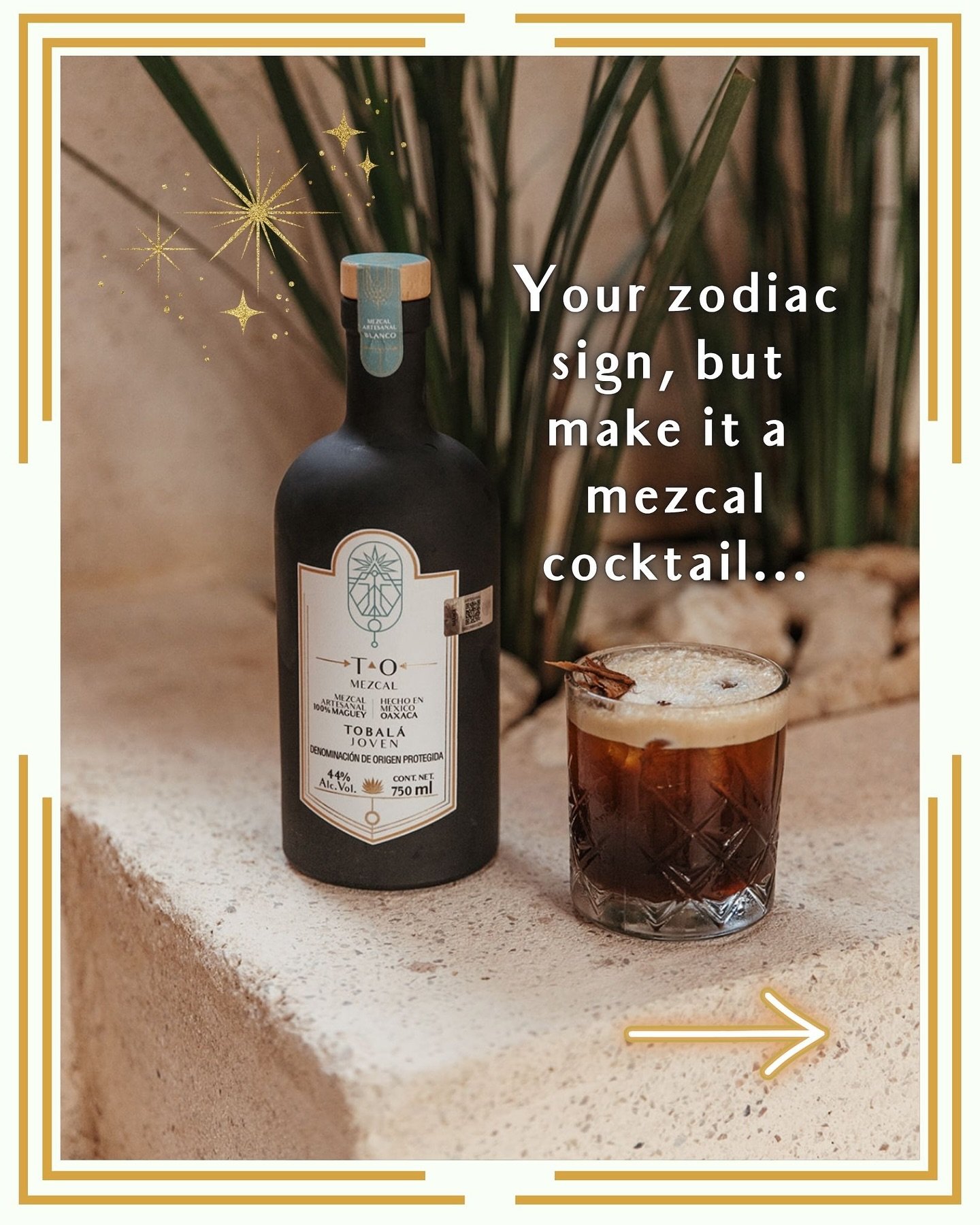 Part 2 is finally here! 💫

Swipe to find your signature mezcal cocktail based on your sign 🍹

Let us know what your cosmic drink is in the comments! ⬇️

#mezcalmagic #artisanalmezcal #zodiacsign #agavespirits #astrologylover #mezcalcocktails