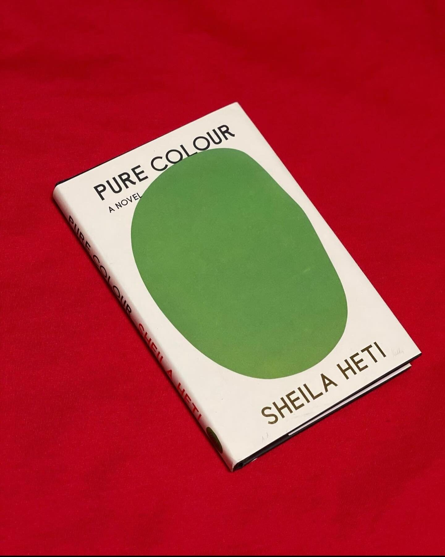 Sheila Heti, Pure Color (2022).
:
Uhhhhhhhhhhhhhhhhh... 😕🤔 okay.........
*SPOILERS*
The story revolves around Mira, her dad, and her crush Annie. I consider the novella to be divided into two parts, the first part till the death of Mira&rsquo;s dad