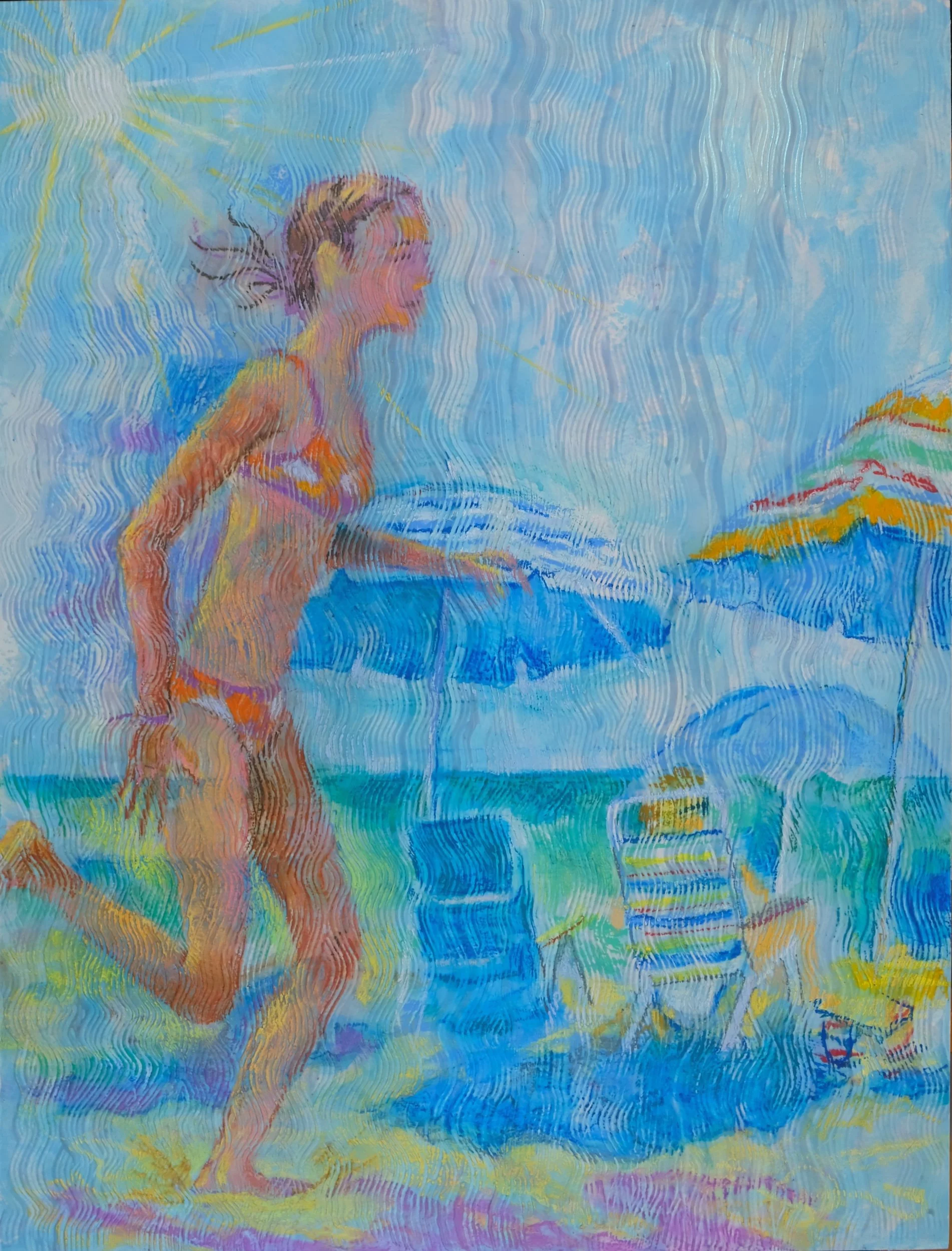 Running Girl, Long Beach Island