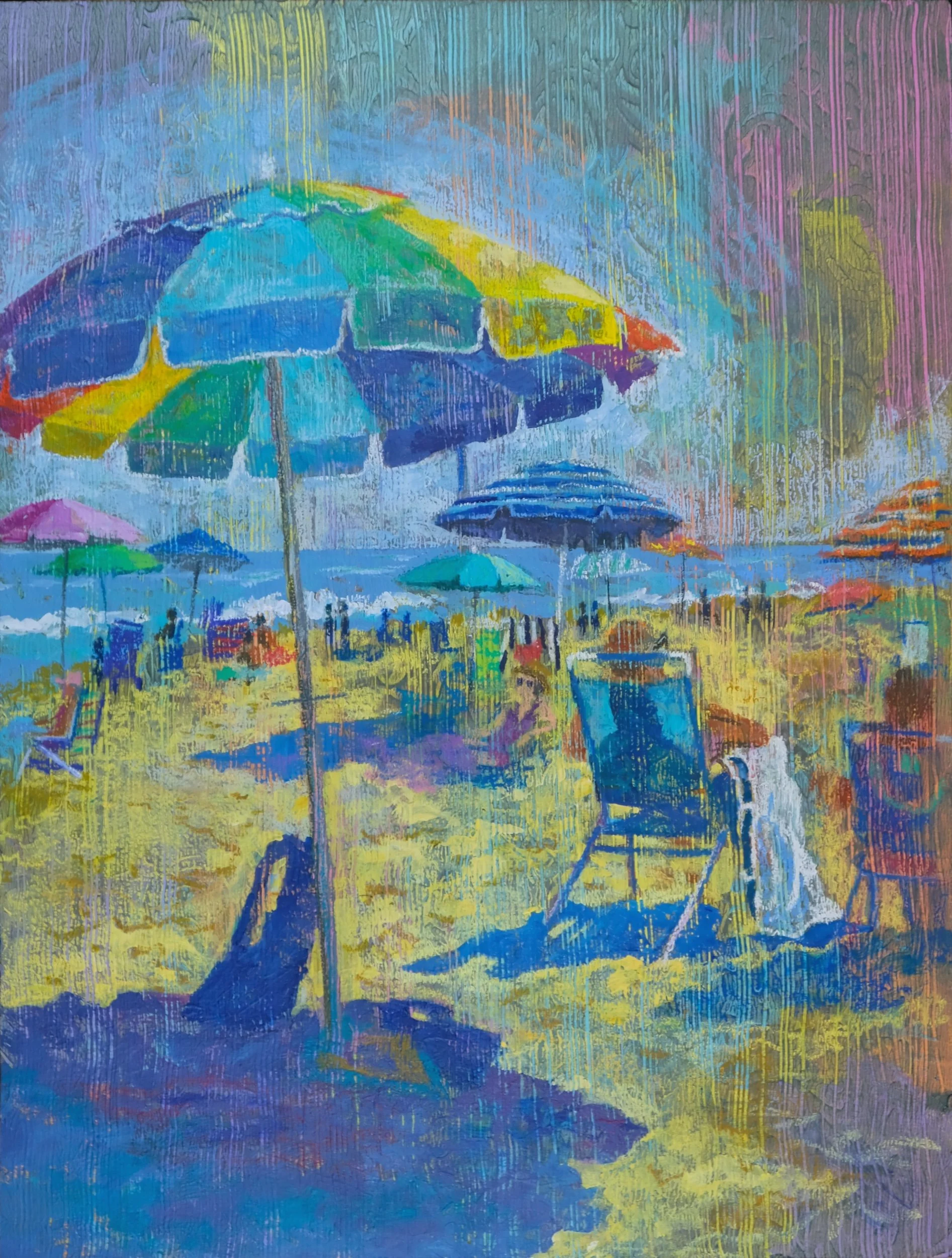 LBI Rainbow Umbrella, Jersey Shore