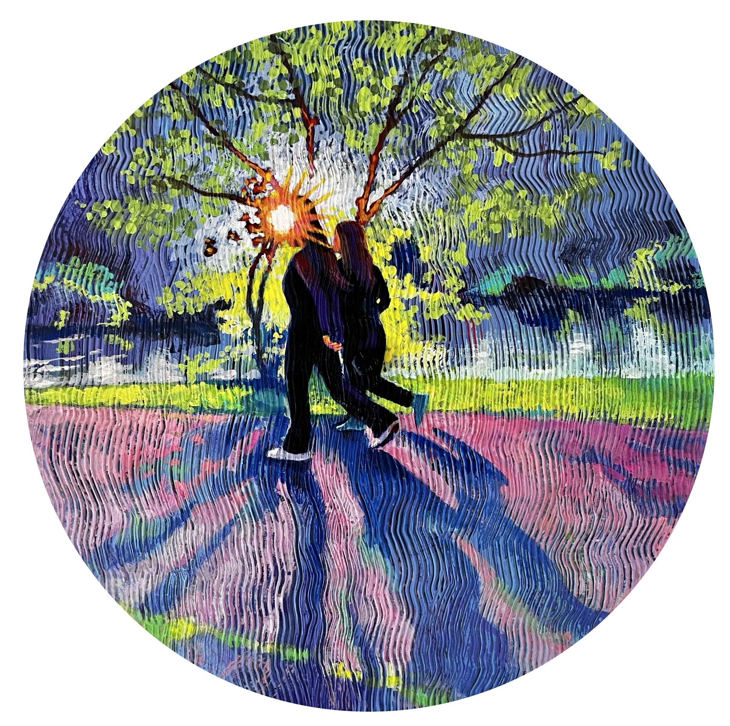 05 W.Born_WalkInLight_Acrylic_12Circle.jpg