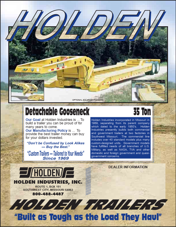 35 Ton Detachable Gooseneck