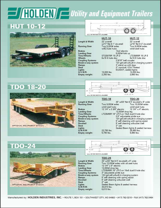 10-20-30 TDO HUT Brochure