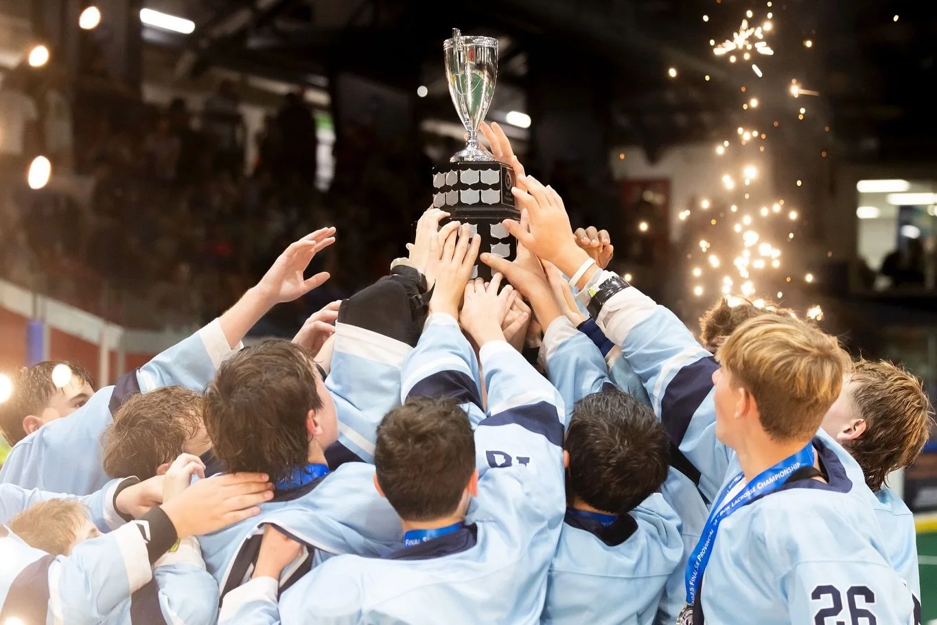 The cup is going home to St. Catharines! 🏆 The Athletics are your U15 &lsquo;A&rsquo; Provincial Champions. 

#LaxFestXX