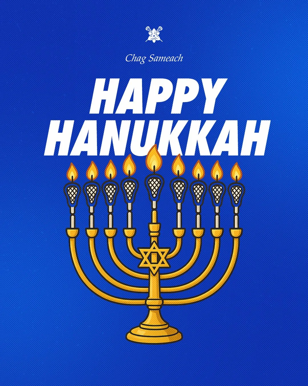 Happy Hanukkah to our lacrosse community. May the season bring light, joy, and meaningful moments with those who matter most. 🕎🥍💙