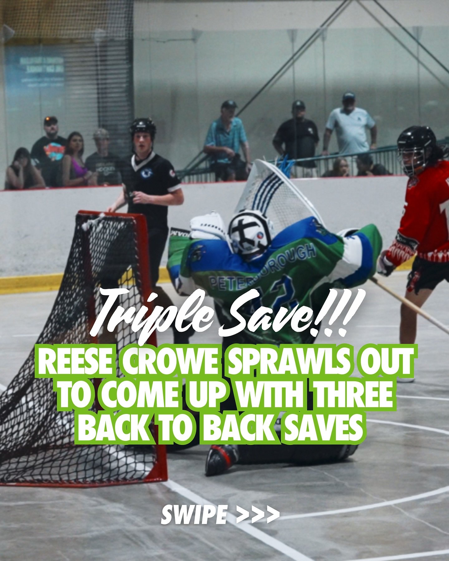 Goalies are always standing on their heads