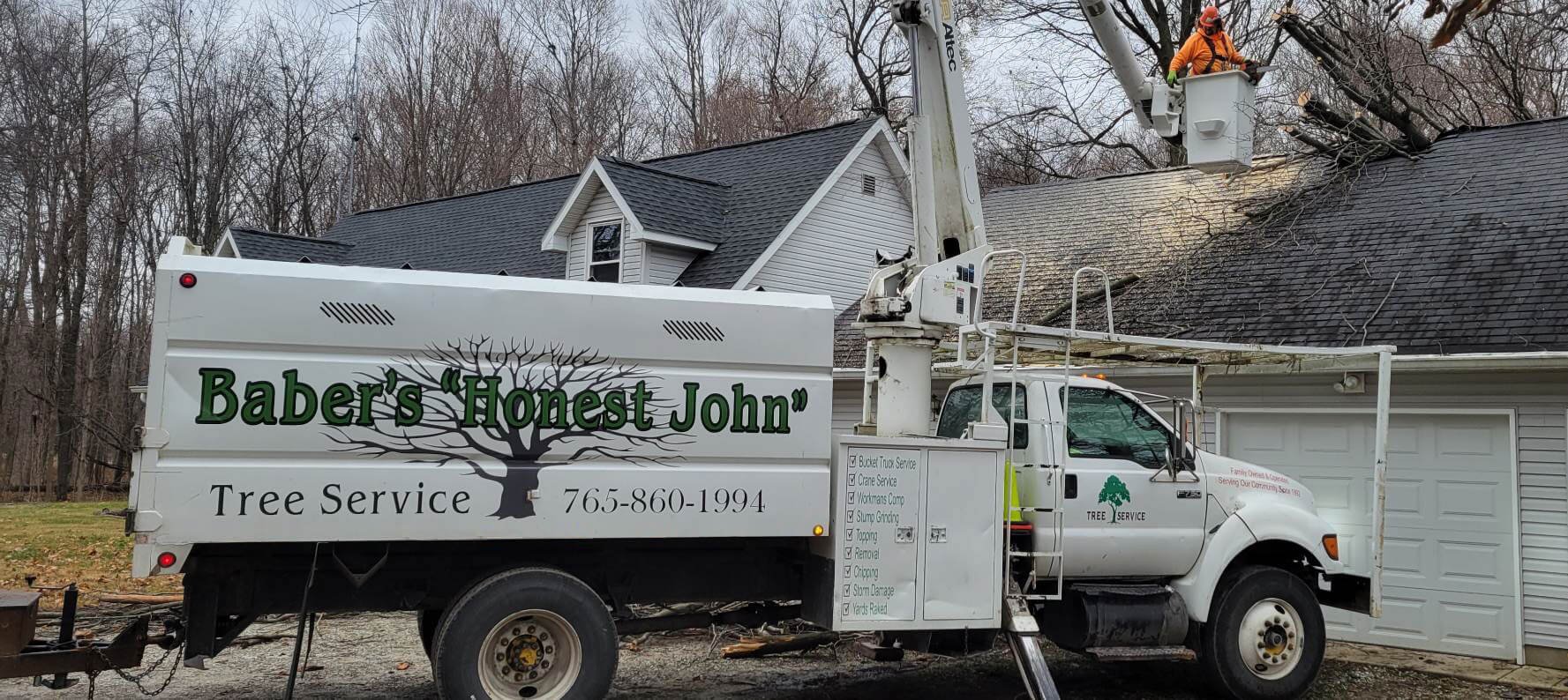 Baber's "Honest John" Tree Service Tree Service Central Indiana