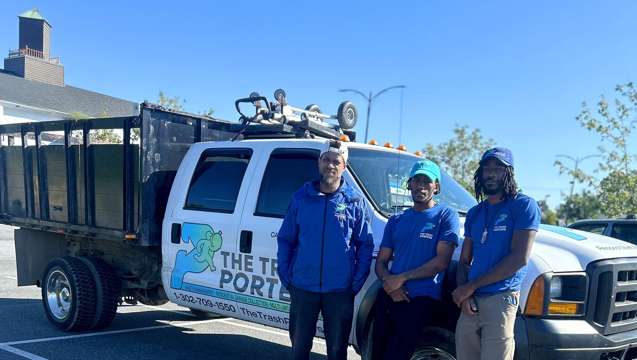 The Trash Porters team in Wilmington, Delaware