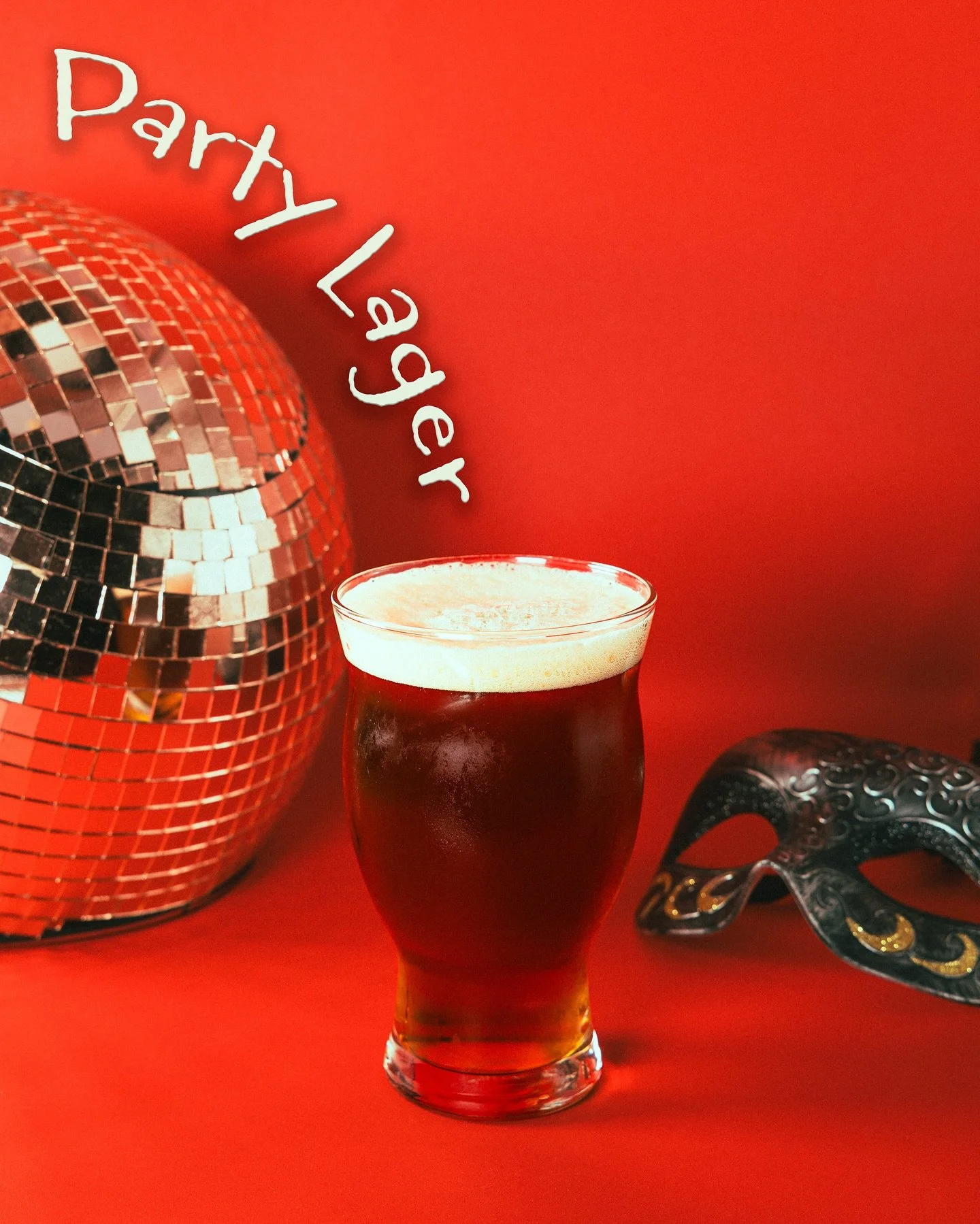 🍻 PARTY LAGER 🎉

Our newest release is here to keep things simple &mdash; a 5% Amber Lager brewed to be smooth, crisp, and endlessly crushable. Balanced malt flavor, easy finish, and built for good times with friends.

No frills. Just a damn good b