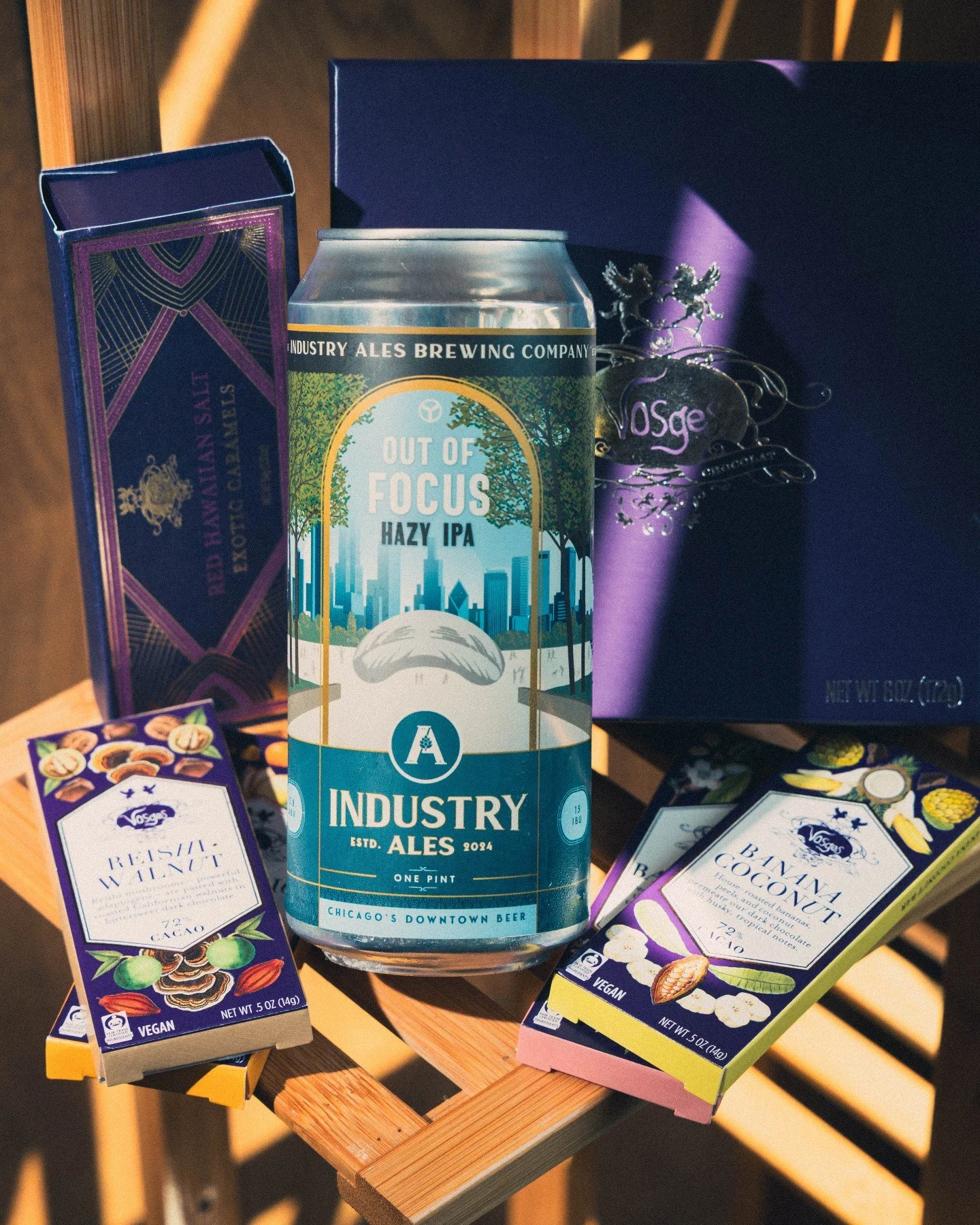 Why settle for basic when you can have bold?

Book your holiday party at Industry Ales by October 8th and score an Early Bird Bonus:
Complimentary Vosges Haut-Chocolat take-home truffle favors for every guest.

Crafted in Chicago for over 25 years, V