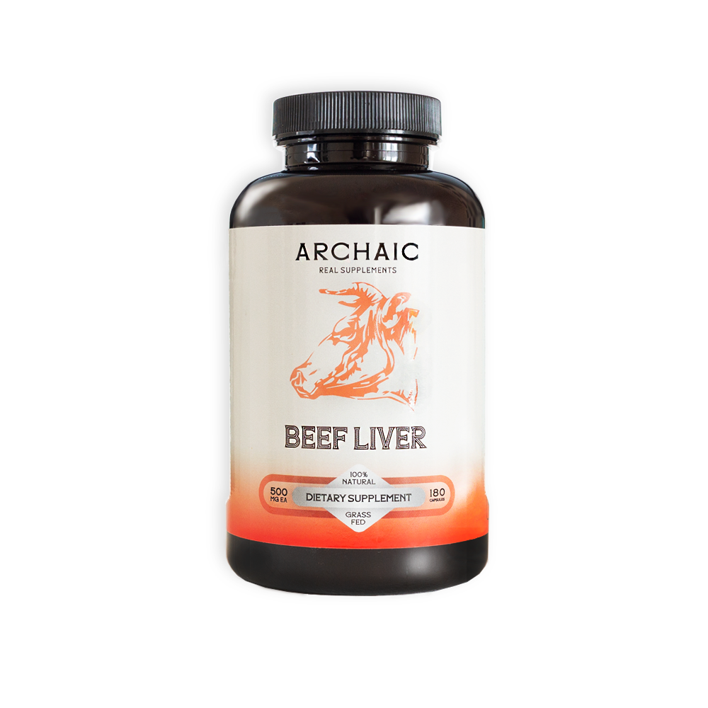 BEEF LIVER, ANCESTRAL, FREEZE DRIED
