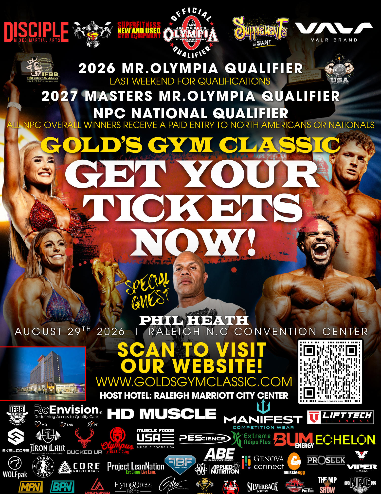 2026 GOLDS GYM CLASSIC